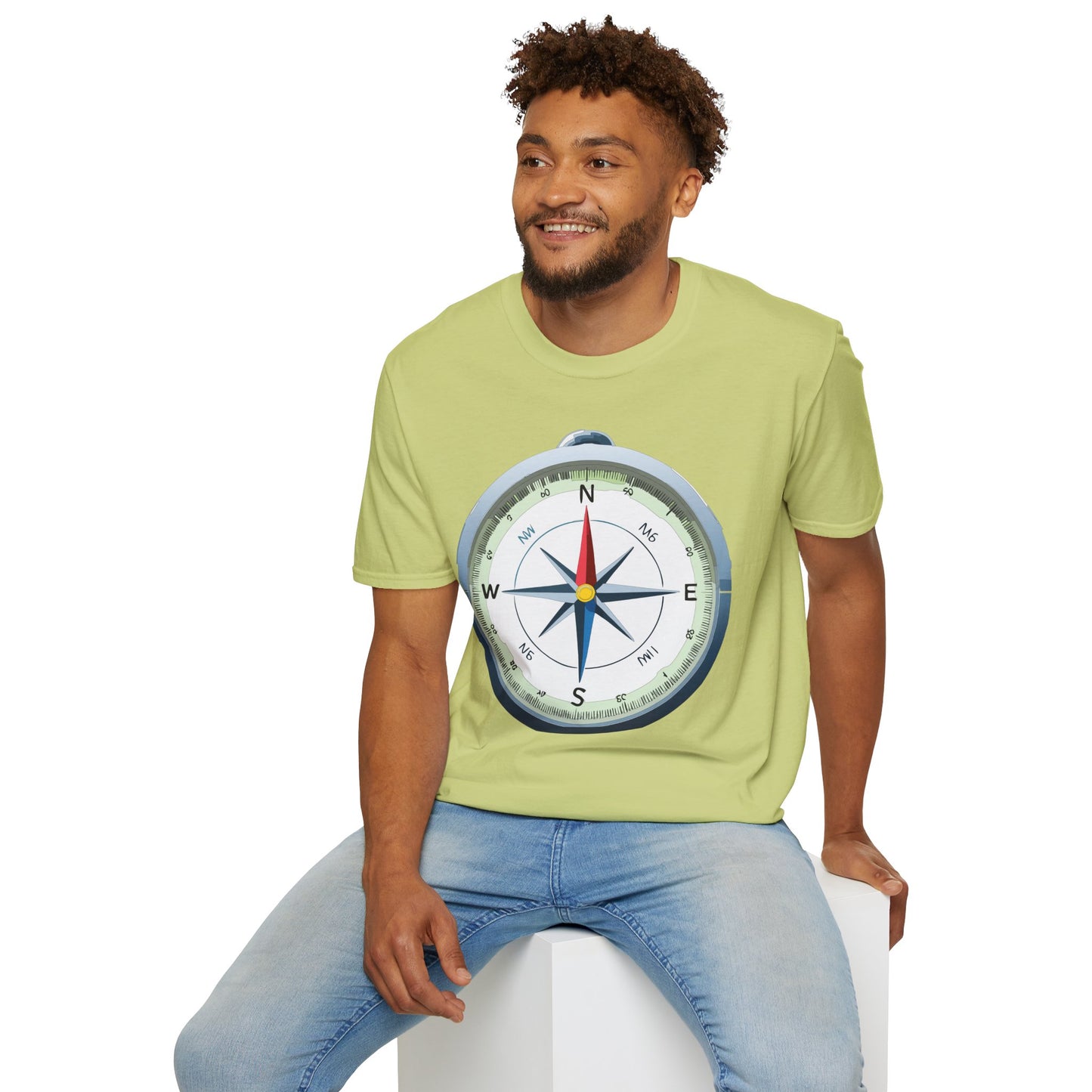 Compass T Shirt, Compass Shirt, Shirt with Compass, Navigator Shirt