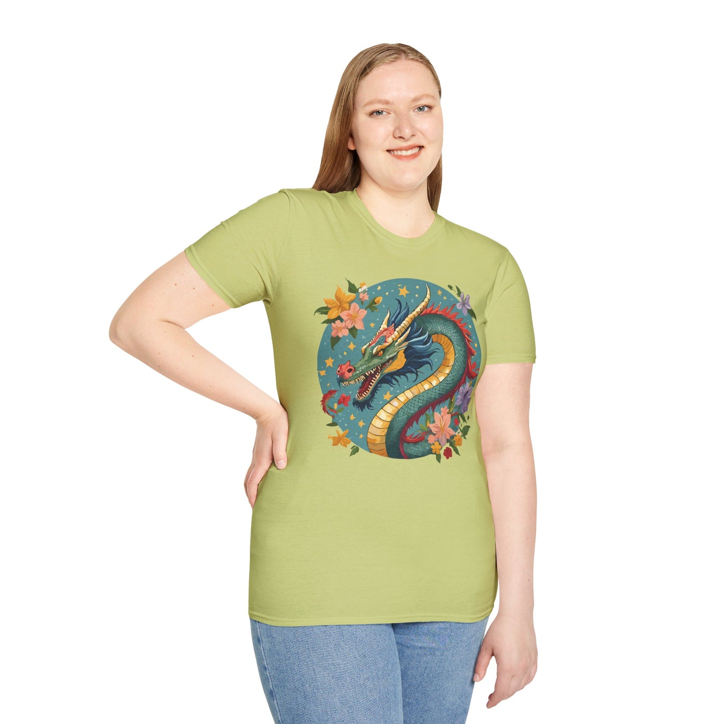 Dragon T Shirt, Dragon Shirt, Shirt with Animals, Animal Shirt