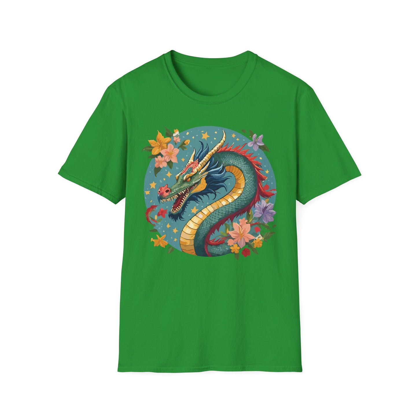 Dragon T Shirt, Dragon Shirt, Shirt with Animals, Animal Shirt