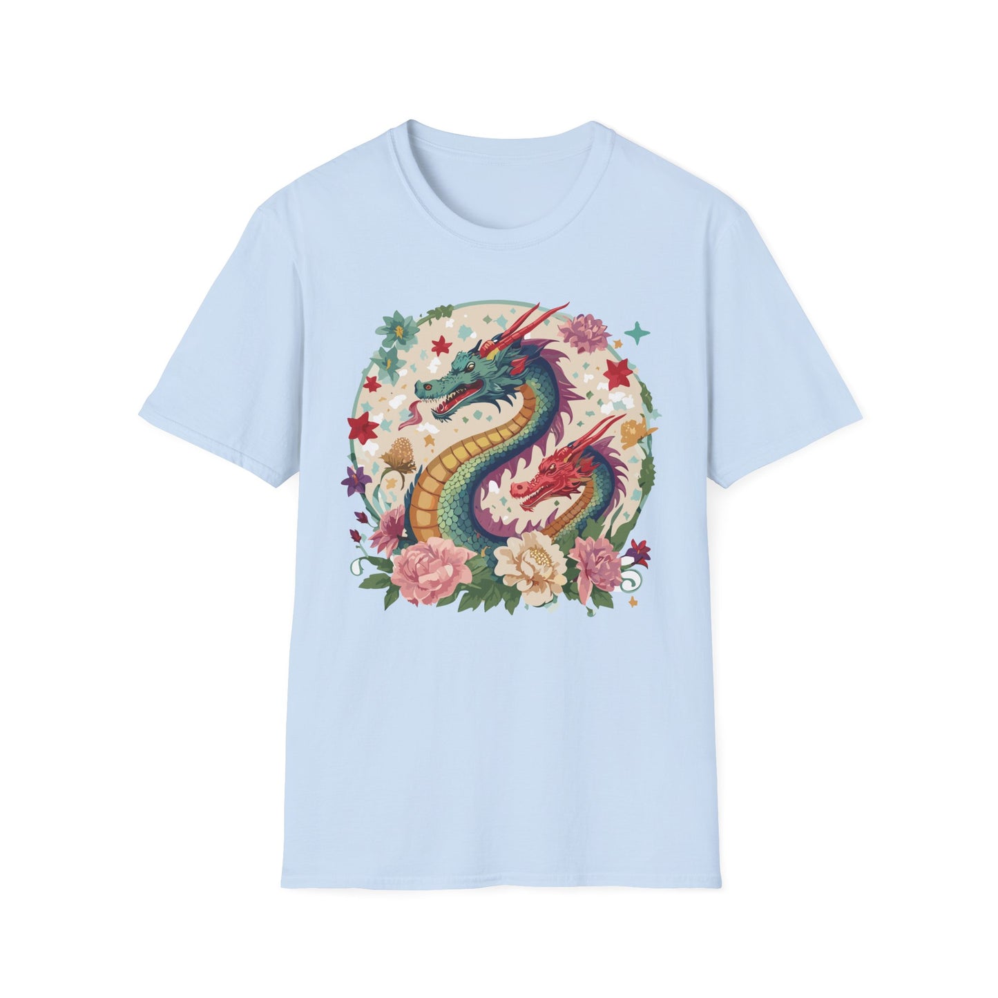 Dragon T Shirt, Dragon Shirt, Shirt with Animals, Animal Shirt
