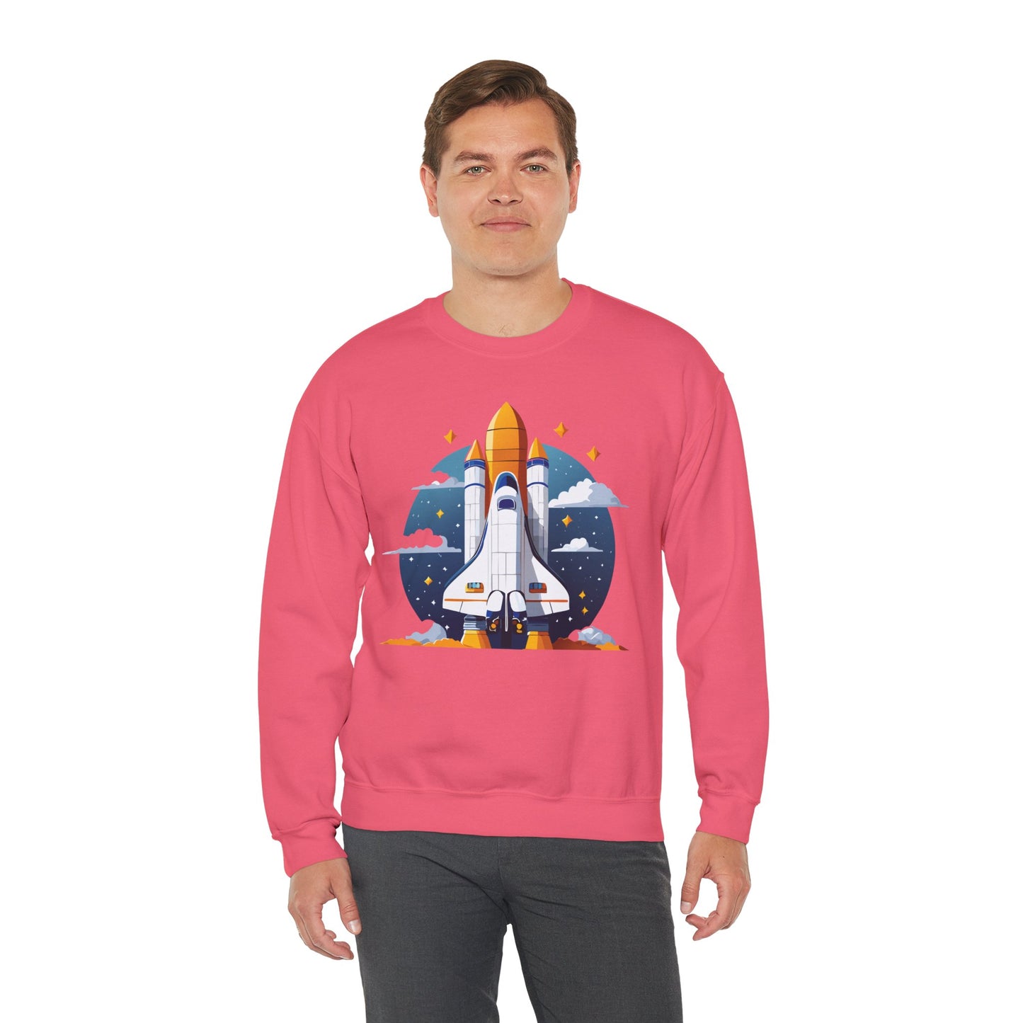 Space Shuttle Sweatshirt, Cosmic Sweatshirt, Astronaut Sweatshirt, Space Cosmic Sweatshirt