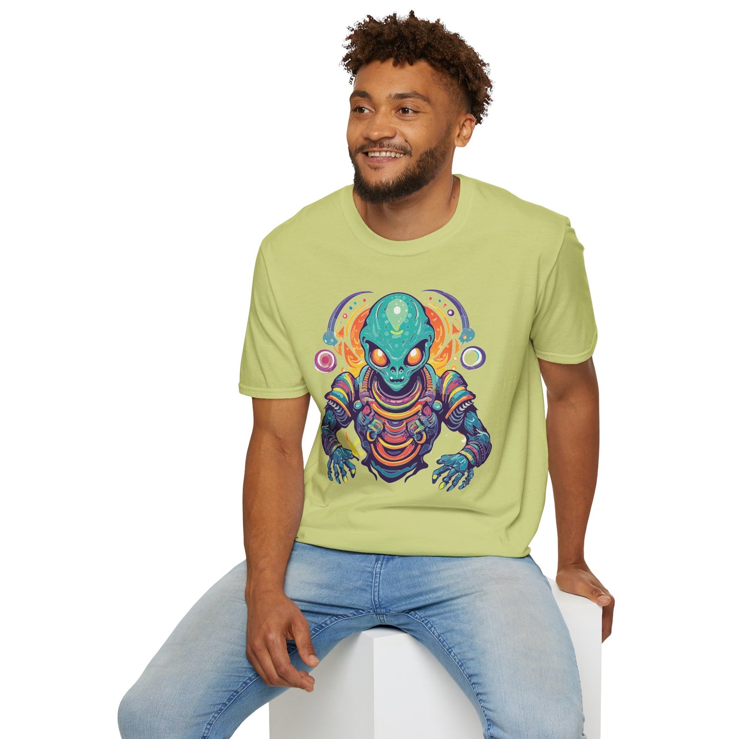 Alien T Shirt, Cosmos Shirt, Shirt with Aliens, Cosmo Shirts