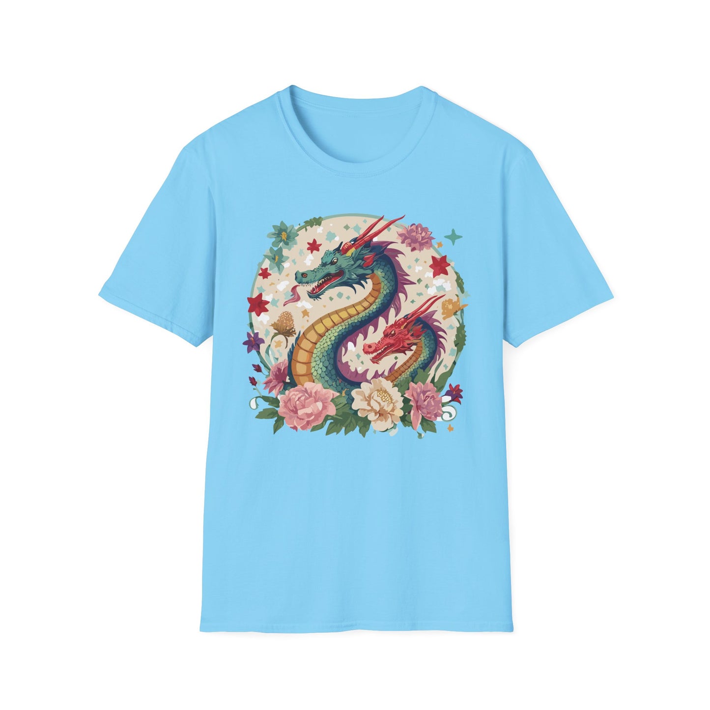 Dragon T Shirt, Dragon Shirt, Shirt with Animals, Animal Shirt