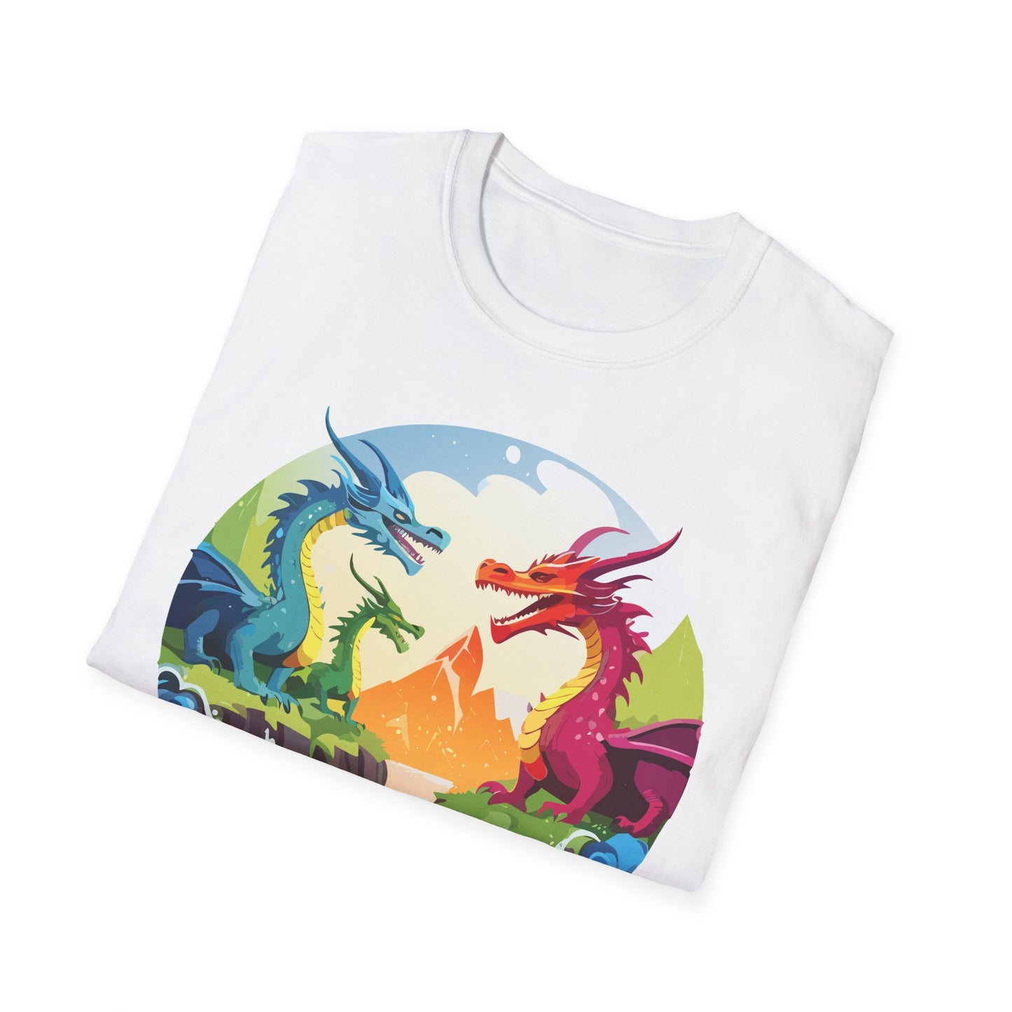 Dragon T Shirt, Dragon Shirt, Shirt with Animals, Animal Shirt