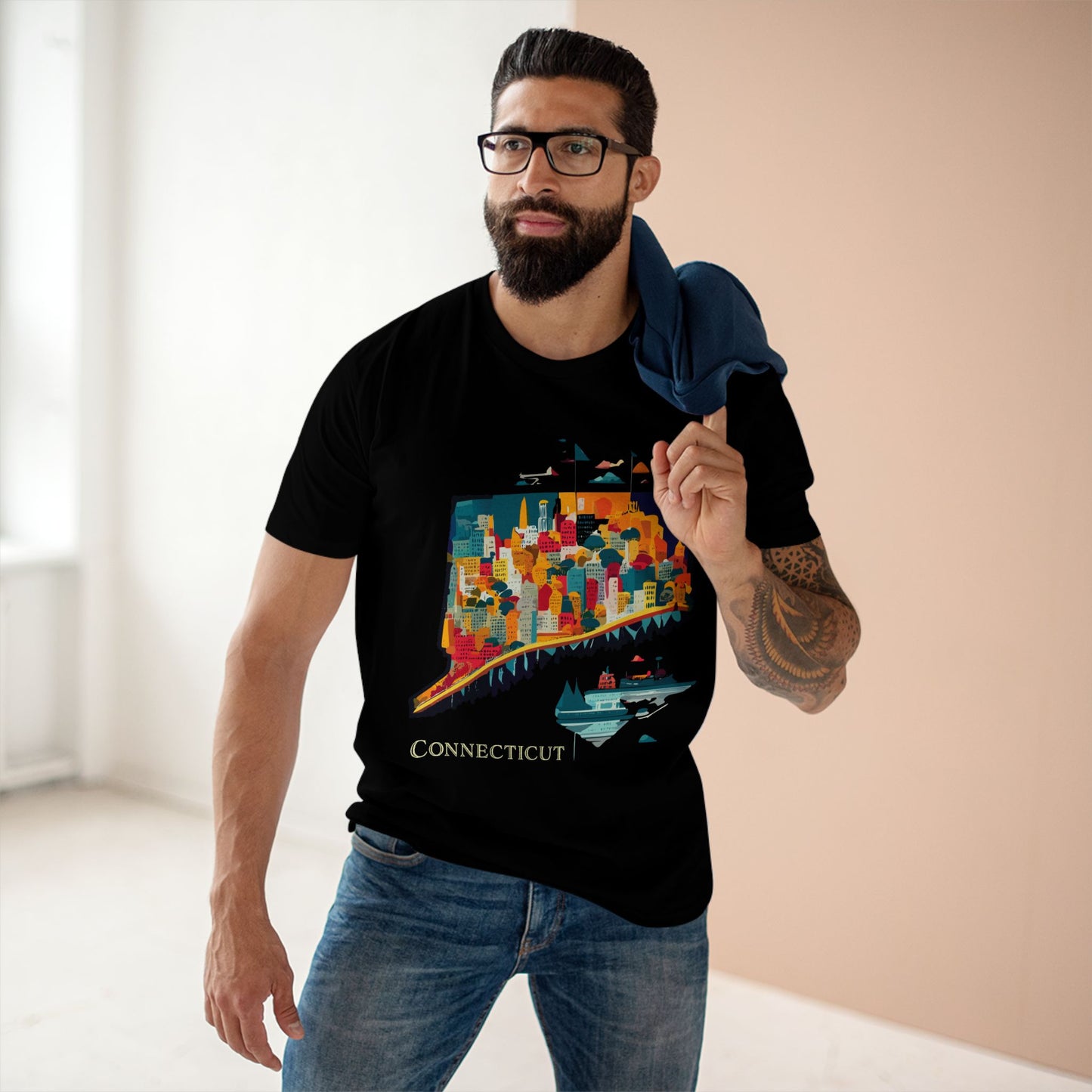 US State Shirts, Connecticut Shirt