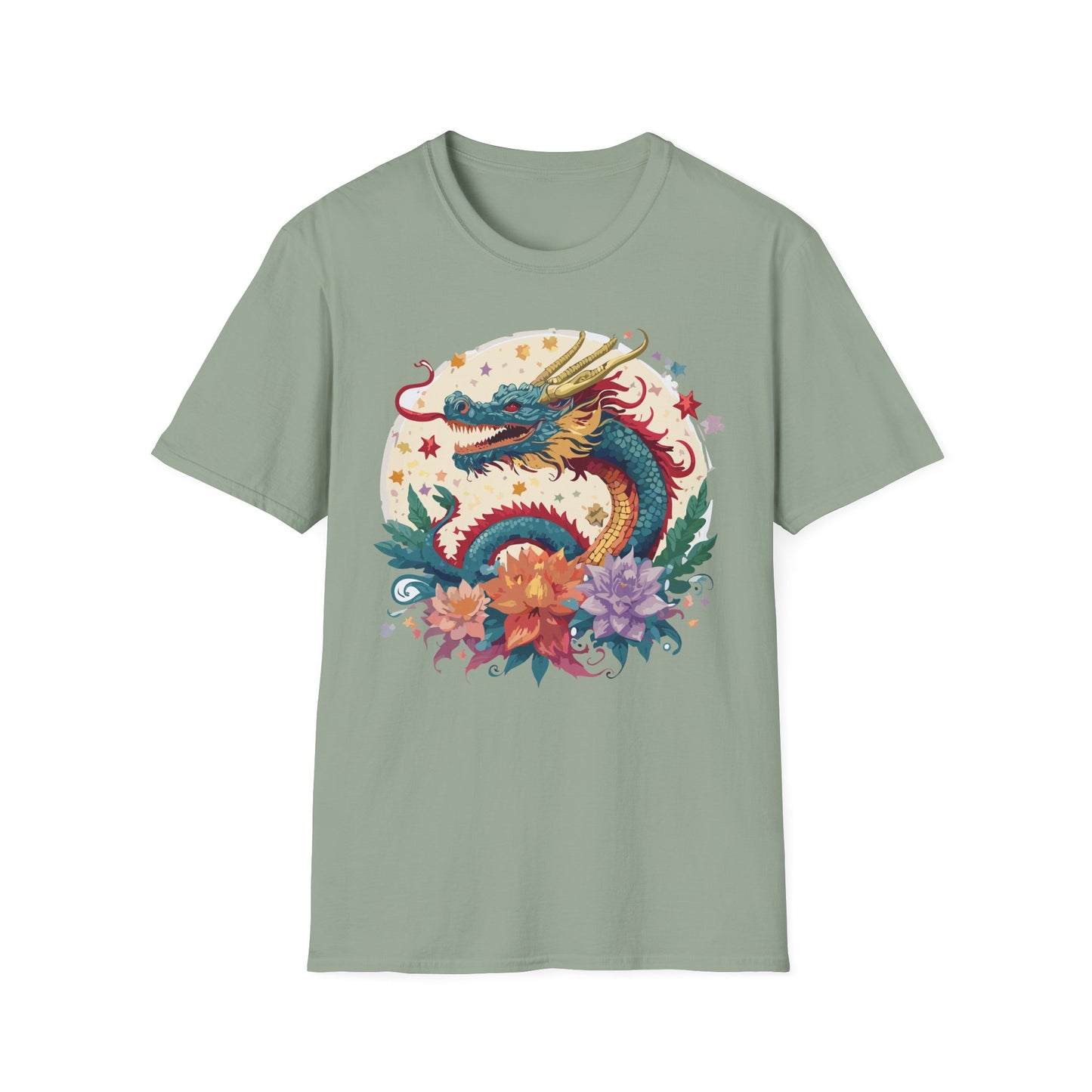Dragon T Shirt, Dragon Shirt, Shirt with Animals, Animal Shirt