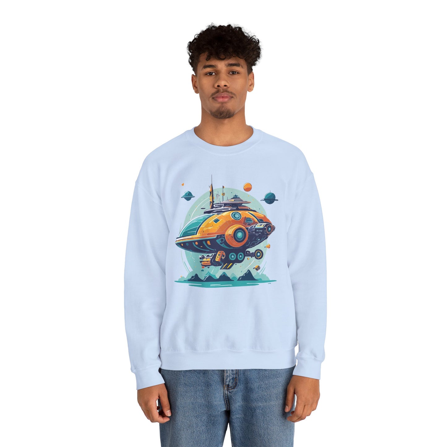 Space Shuttle Sweatshirt, Cosmic Sweatshirt, Astronaut Sweatshirt, Space Cosmic Sweatshirt
