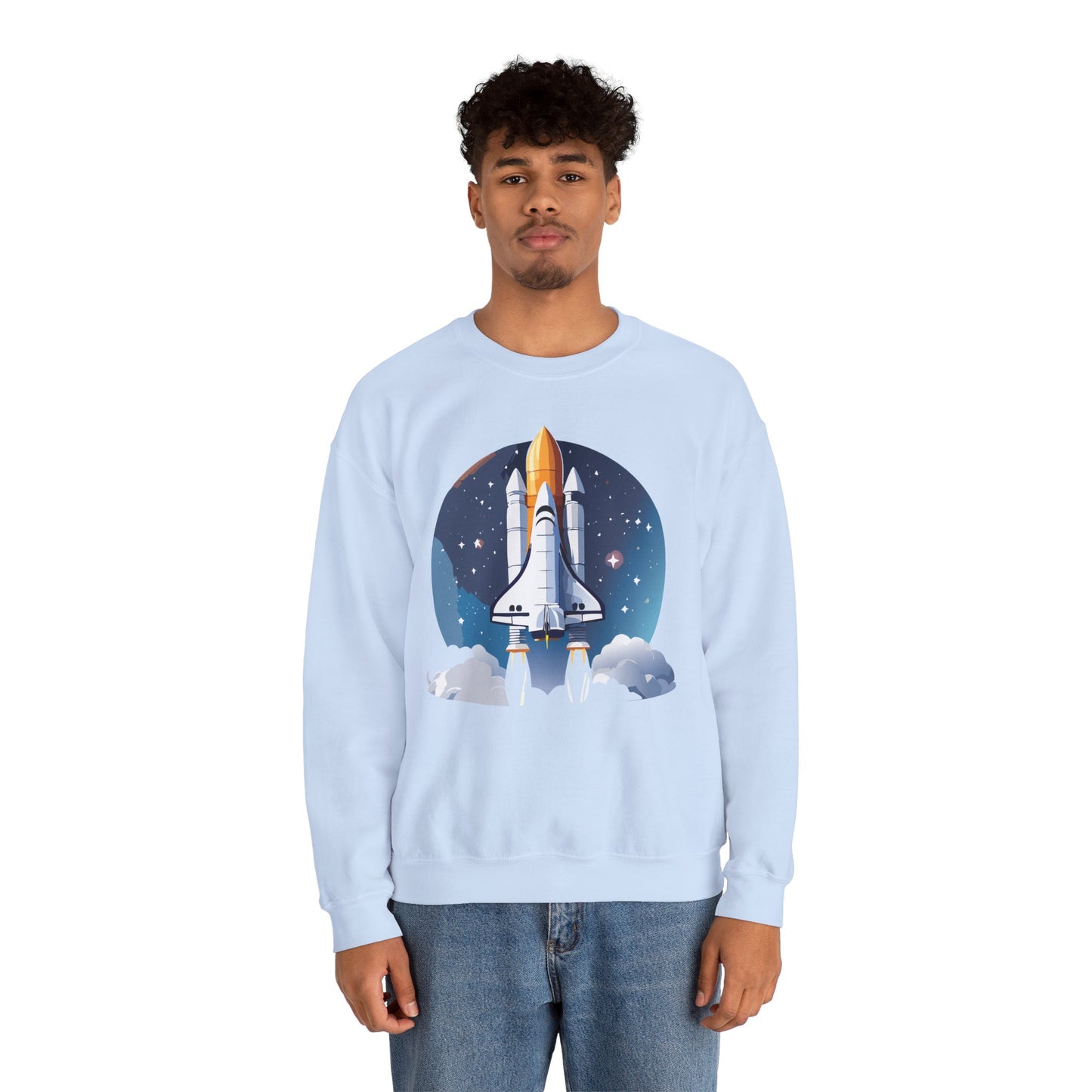 Space Shuttle Sweatshirt, Cosmic Sweatshirt, Astronaut Sweatshirt, Space Cosmic Sweatshirt