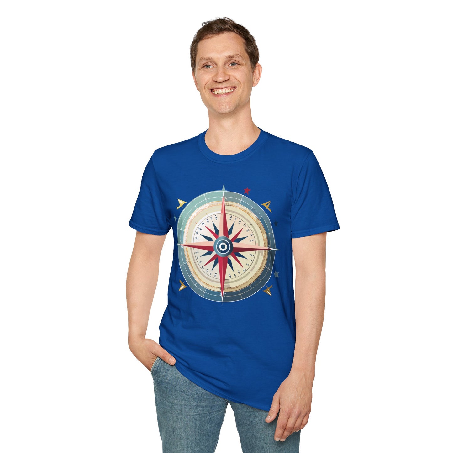Compass T Shirt, Compass Shirt, Shirt with Compass, Navigator Shirt