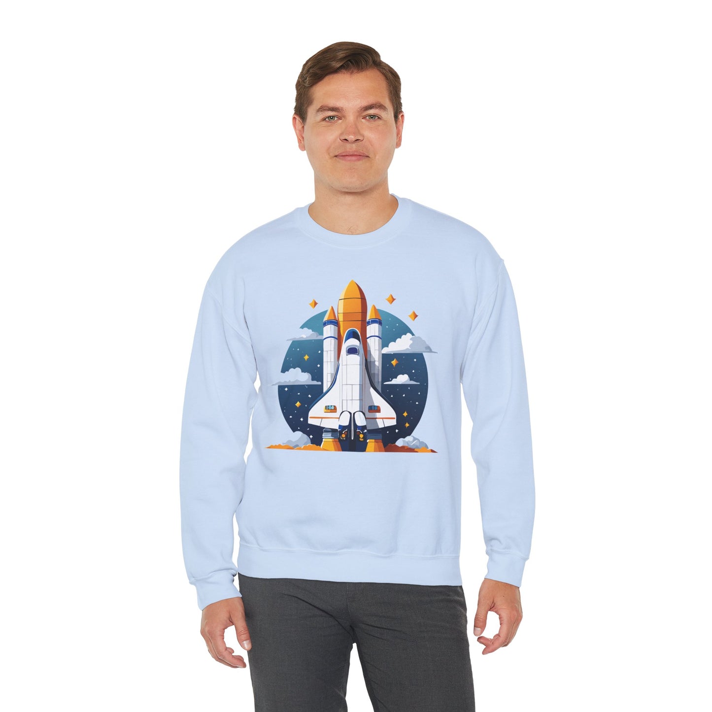 Space Shuttle Sweatshirt, Cosmic Sweatshirt, Astronaut Sweatshirt, Space Cosmic Sweatshirt