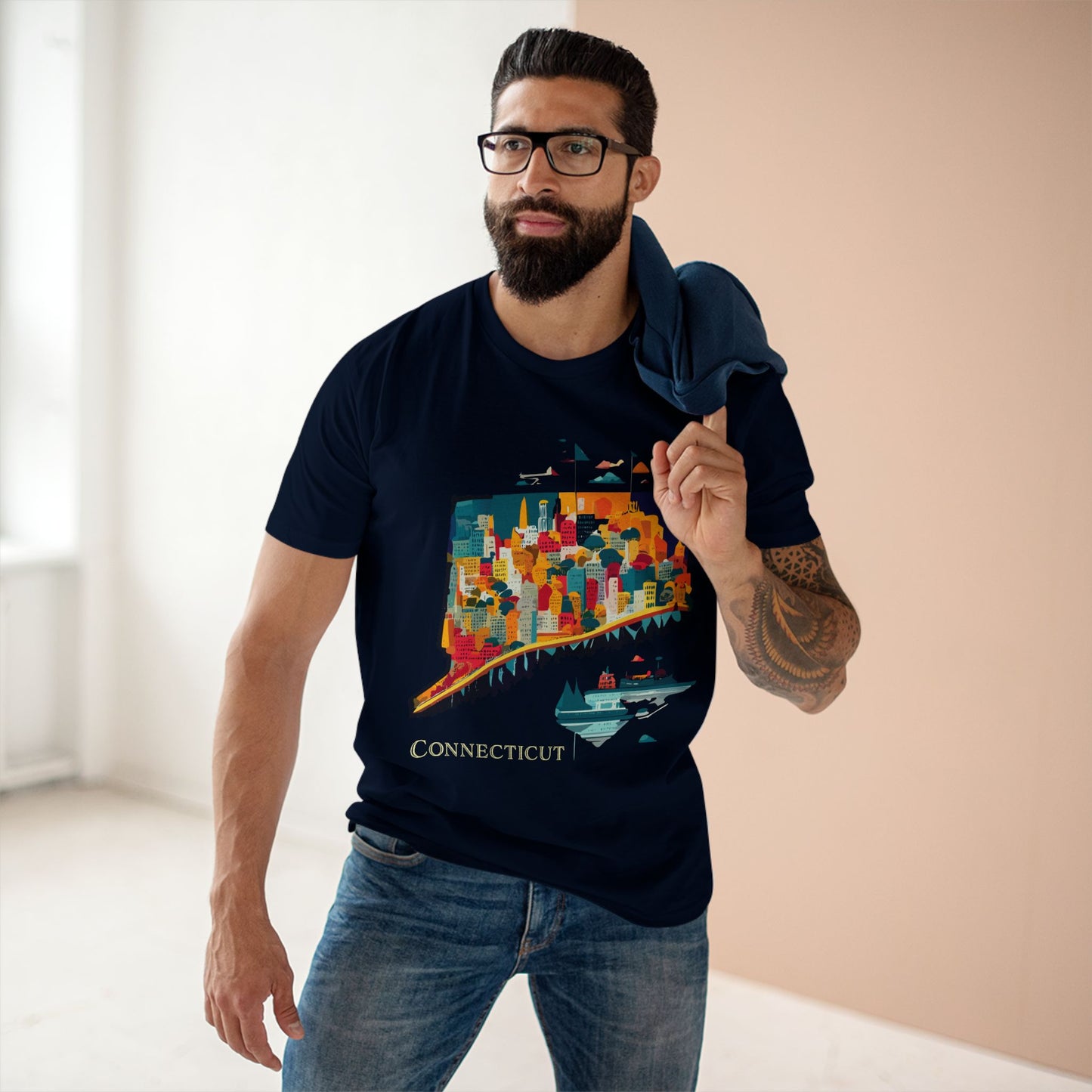 US State Shirts, Connecticut Shirt