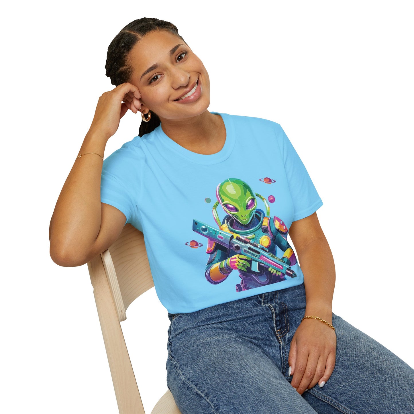 Alien T Shirt, Cosmos Shirt, Shirt with Aliens, Cosmo Shirts