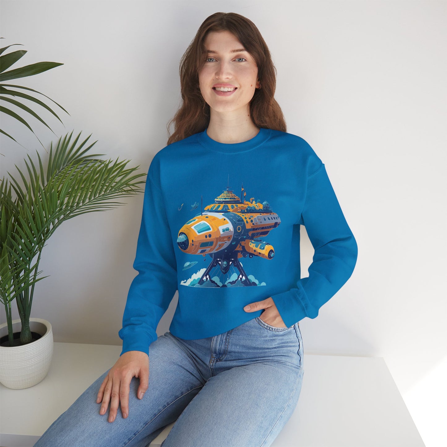 Space Shuttle Sweatshirt, Cosmic Sweatshirt, Astronaut Sweatshirt, Space Cosmic Sweatshirt