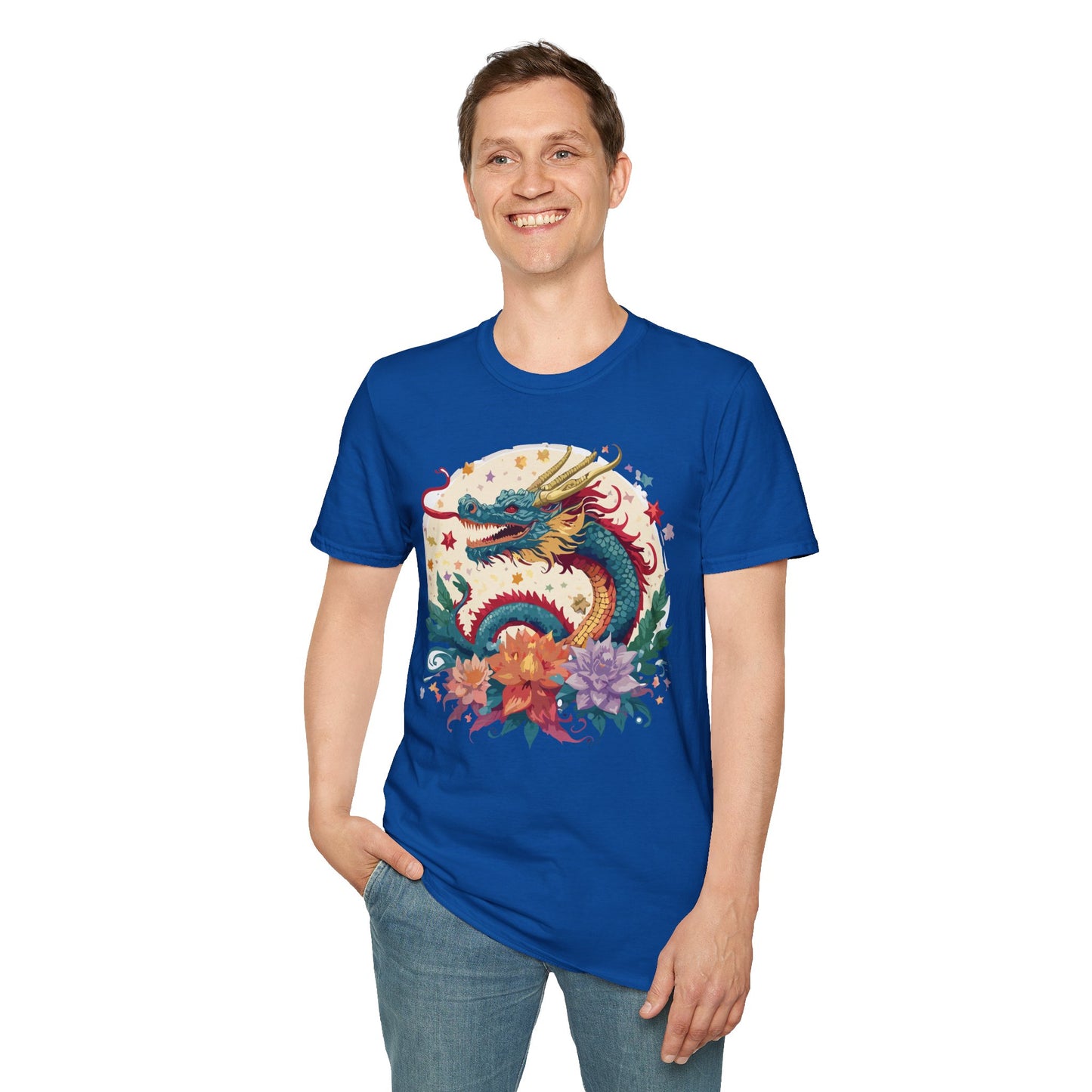 Dragon T Shirt, Dragon Shirt, Shirt with Animals, Animal Shirt