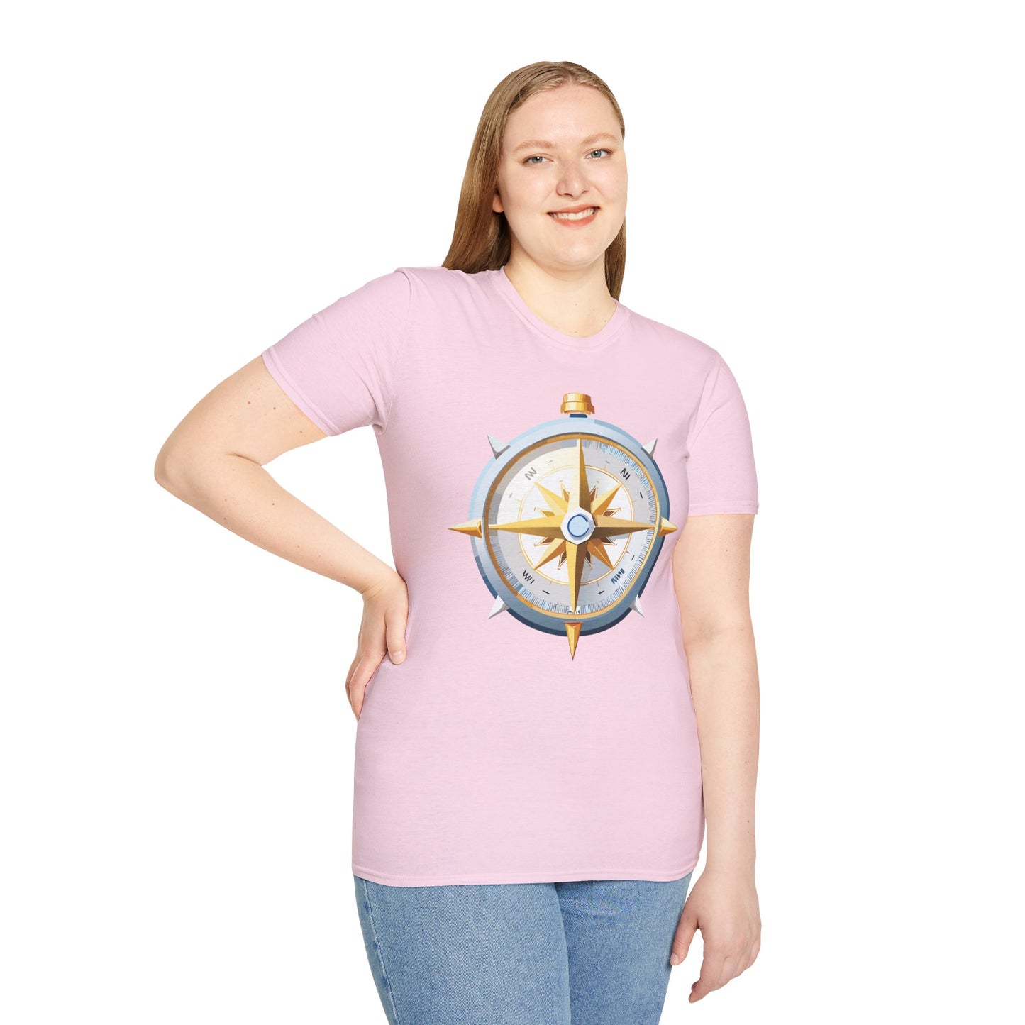 Compass T Shirt, Compass Shirt, Shirt with Compass, Navigator Shirt
