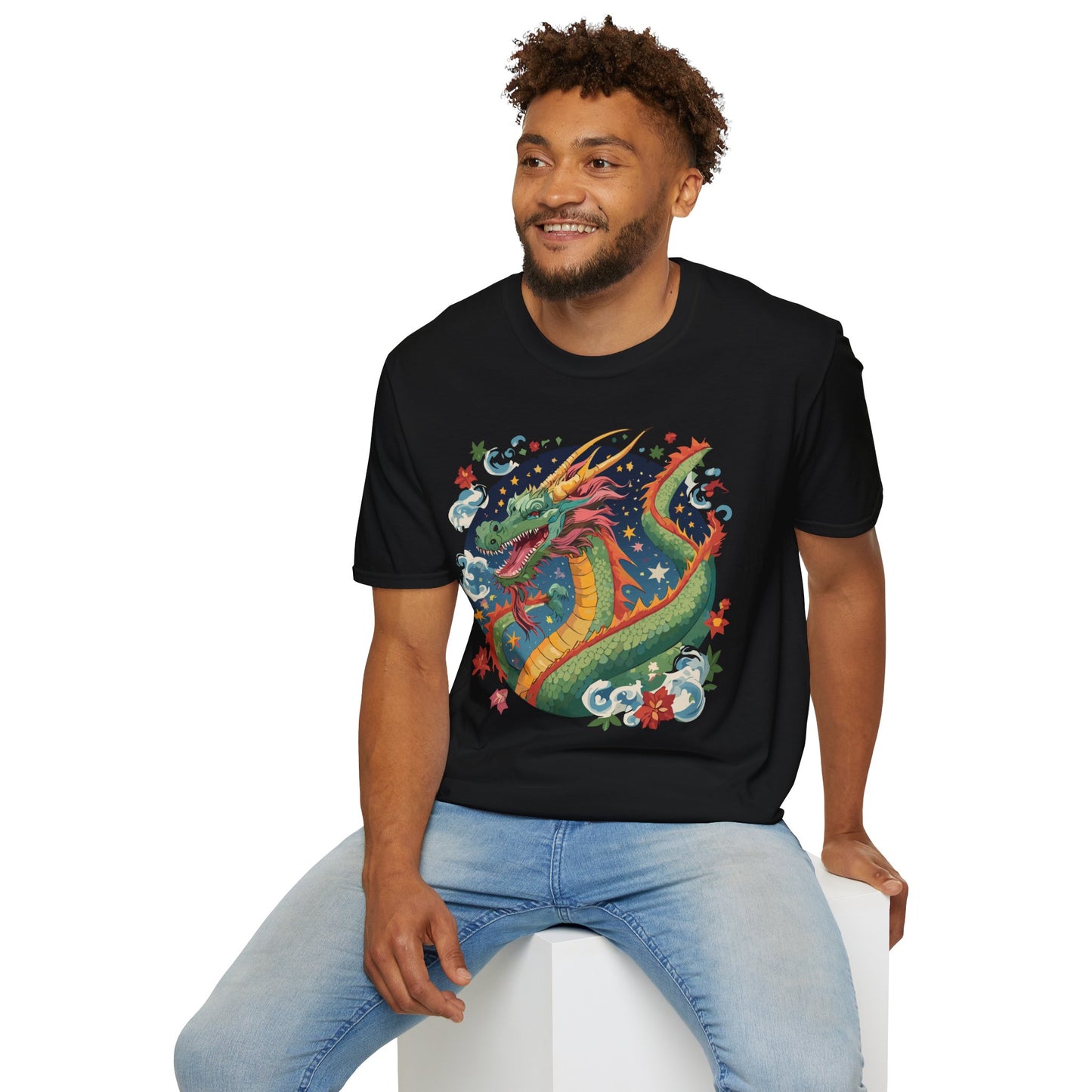 Dragon T Shirt, Dragon Shirt, Shirt with Animals, Animal Shirt