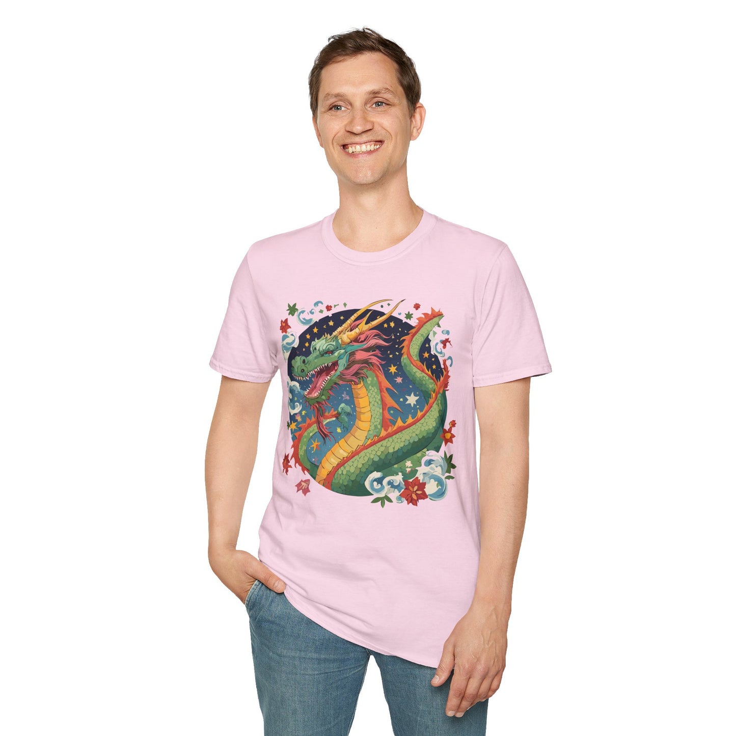 Dragon T Shirt, Dragon Shirt, Shirt with Animals, Animal Shirt