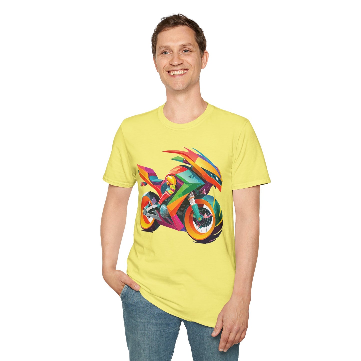 Bike T Shirt, Moto Shirt, Shirt with Motorcycle, MTB T Shirts