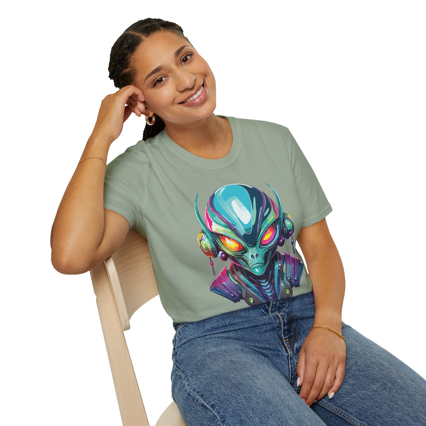 Alien T Shirt, Cosmos Shirt, Shirt with Aliens, Cosmo Shirts