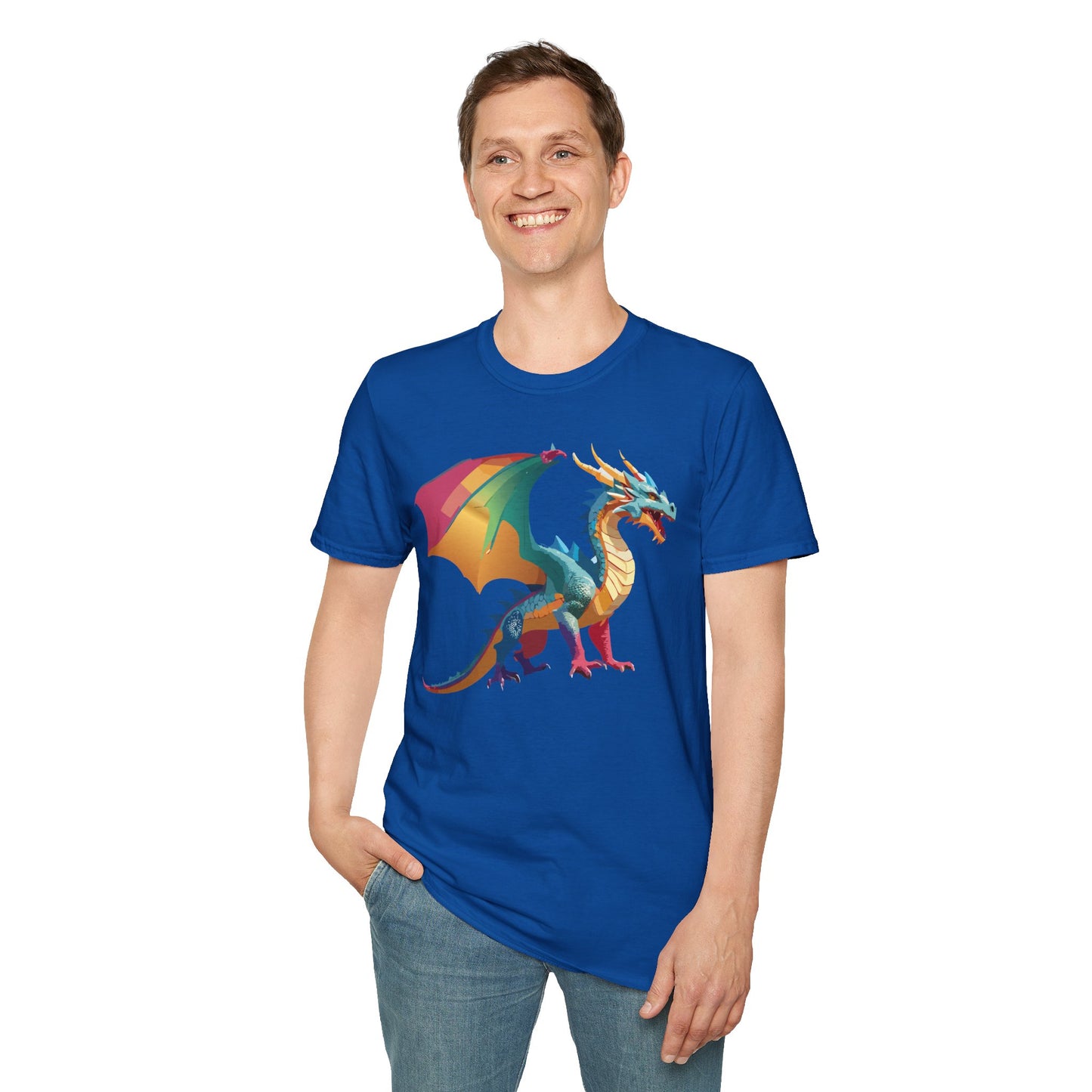 Dragon T Shirt, Dragon Shirt, Shirt with Animals, Animal Shirt