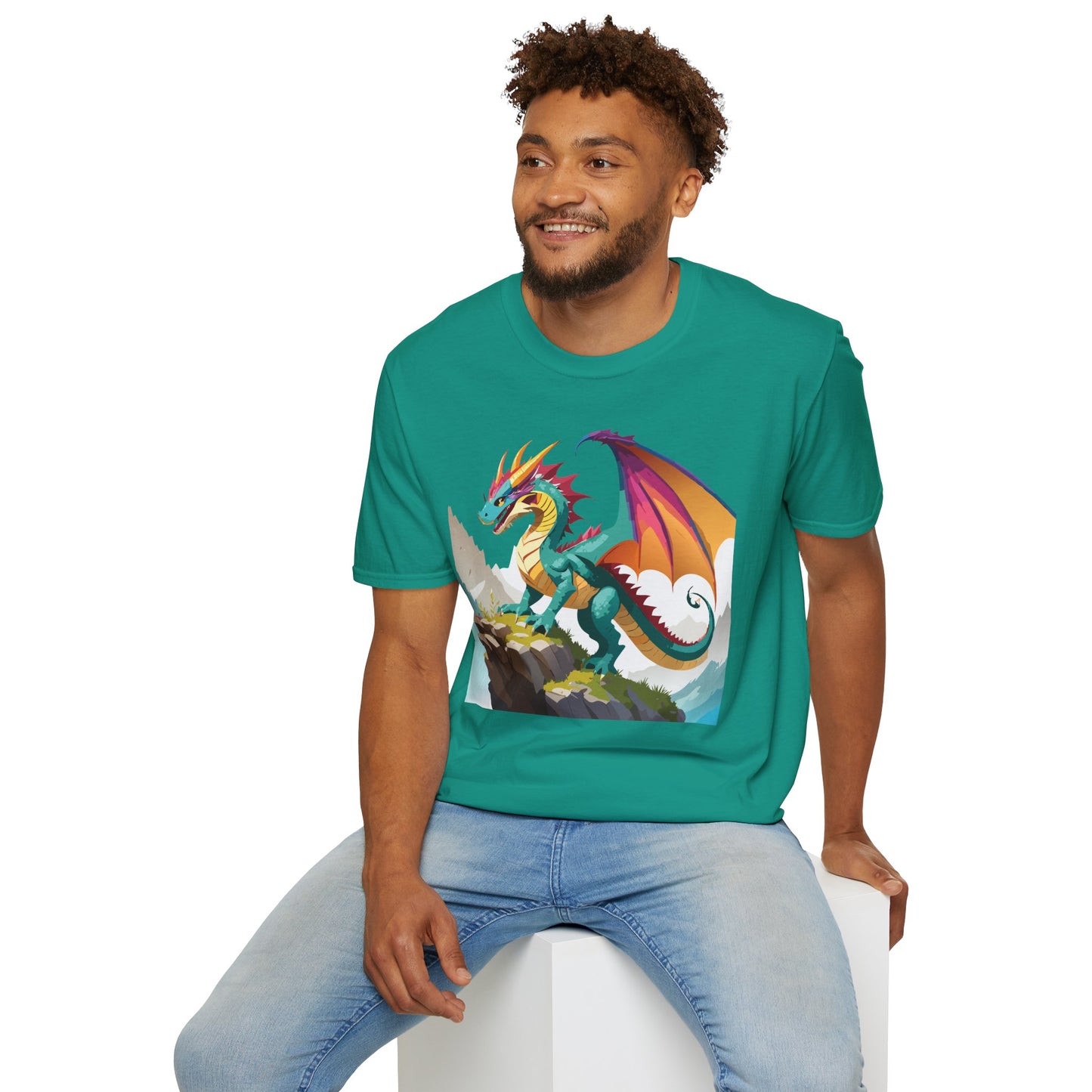 Dragon T Shirt, Dragon Shirt, Shirt with Animals, Animal Shirt