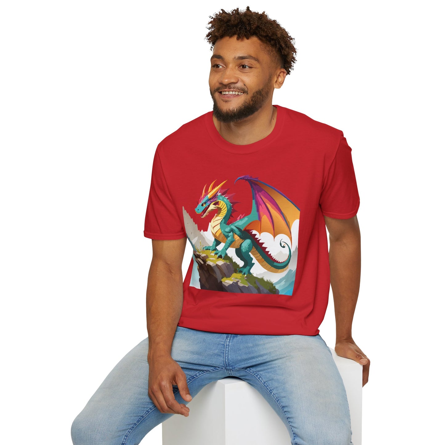 Dragon T Shirt, Dragon Shirt, Shirt with Animals, Animal Shirt