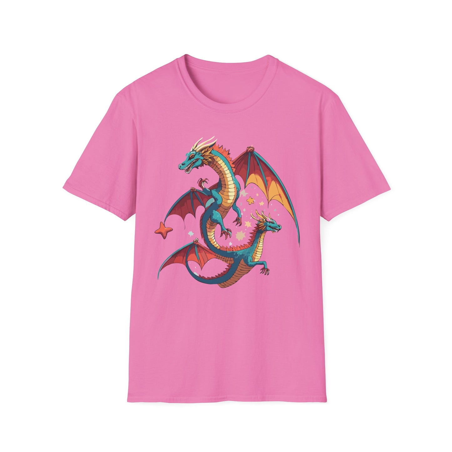 Dragon T Shirt, Dragon Shirt, Shirt with Animals, Animal Shirt