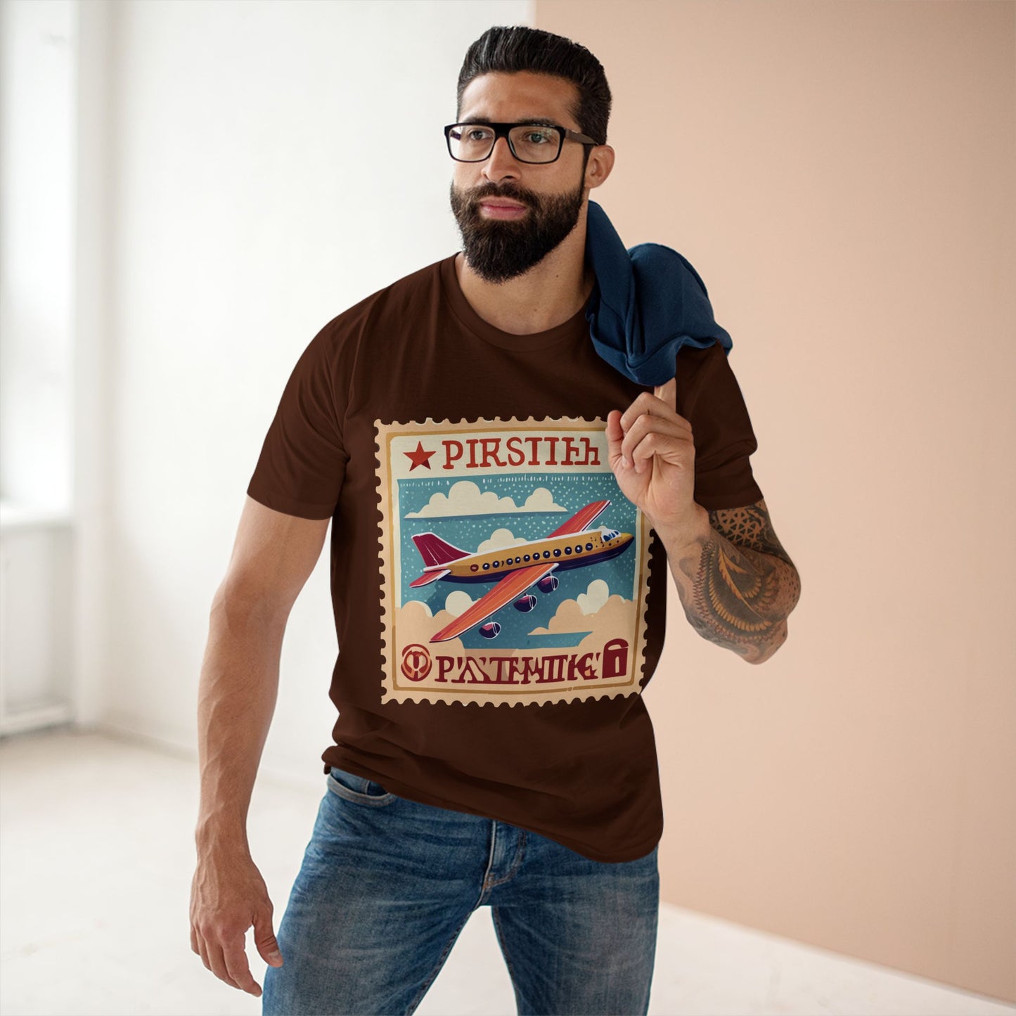 Stamp Shirt, Postage Stamp Shirt