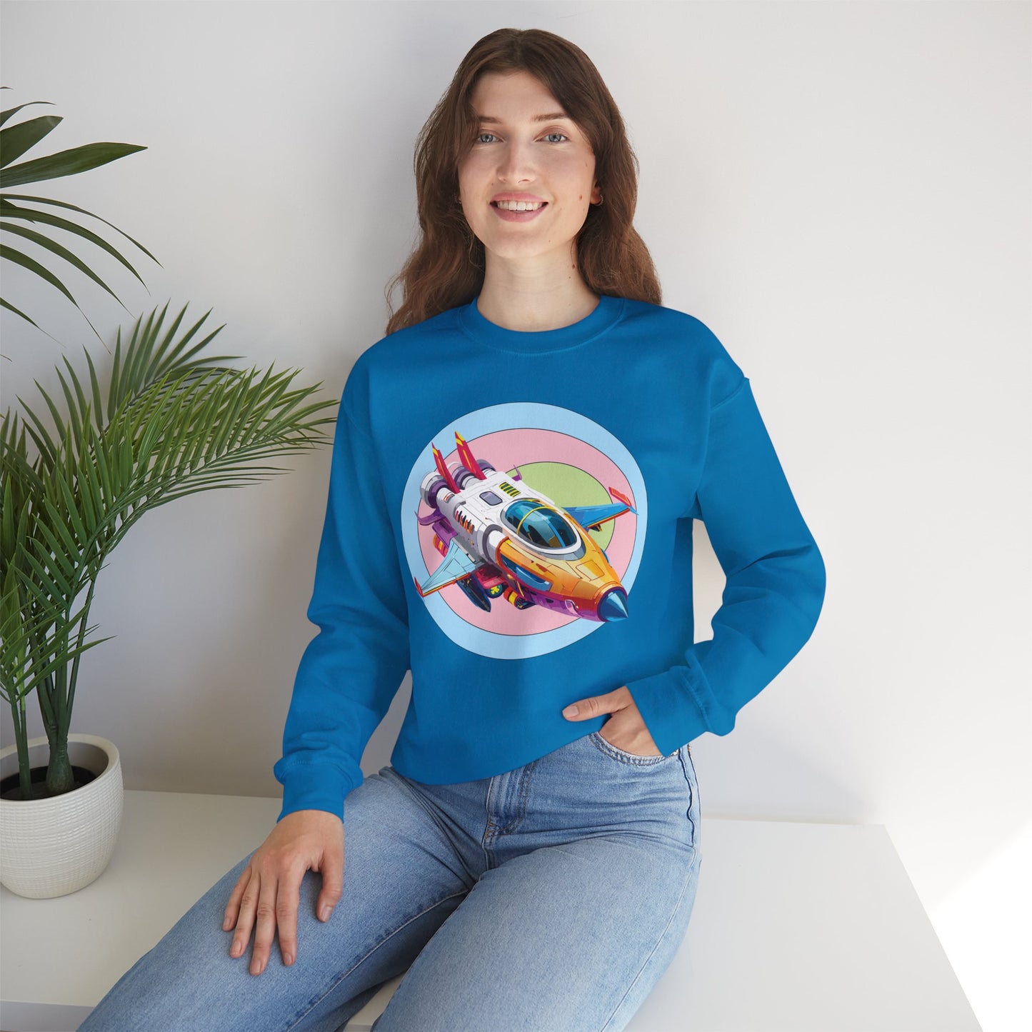 Space Shuttle Sweatshirt, Cosmic Sweatshirt, Astronaut Sweatshirt, Space Cosmic Sweatshirt