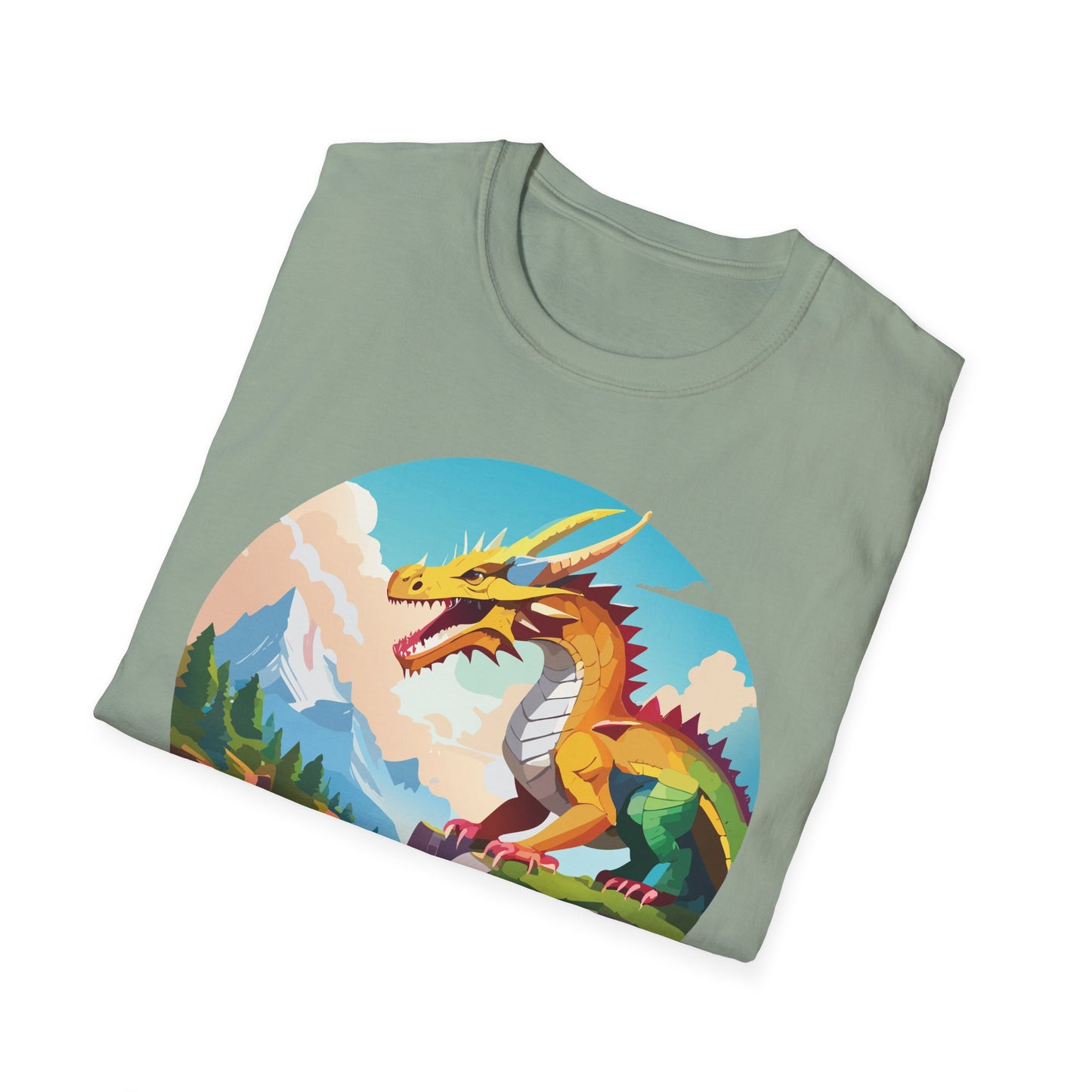 Dragon T Shirt, Dragon Shirt, Shirt with Animals, Animal Shirt