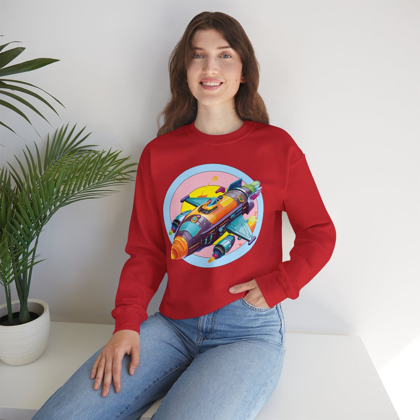 Space Shuttle Sweatshirt, Cosmic Sweatshirt, Astronaut Sweatshirt, Space Cosmic Sweatshirt