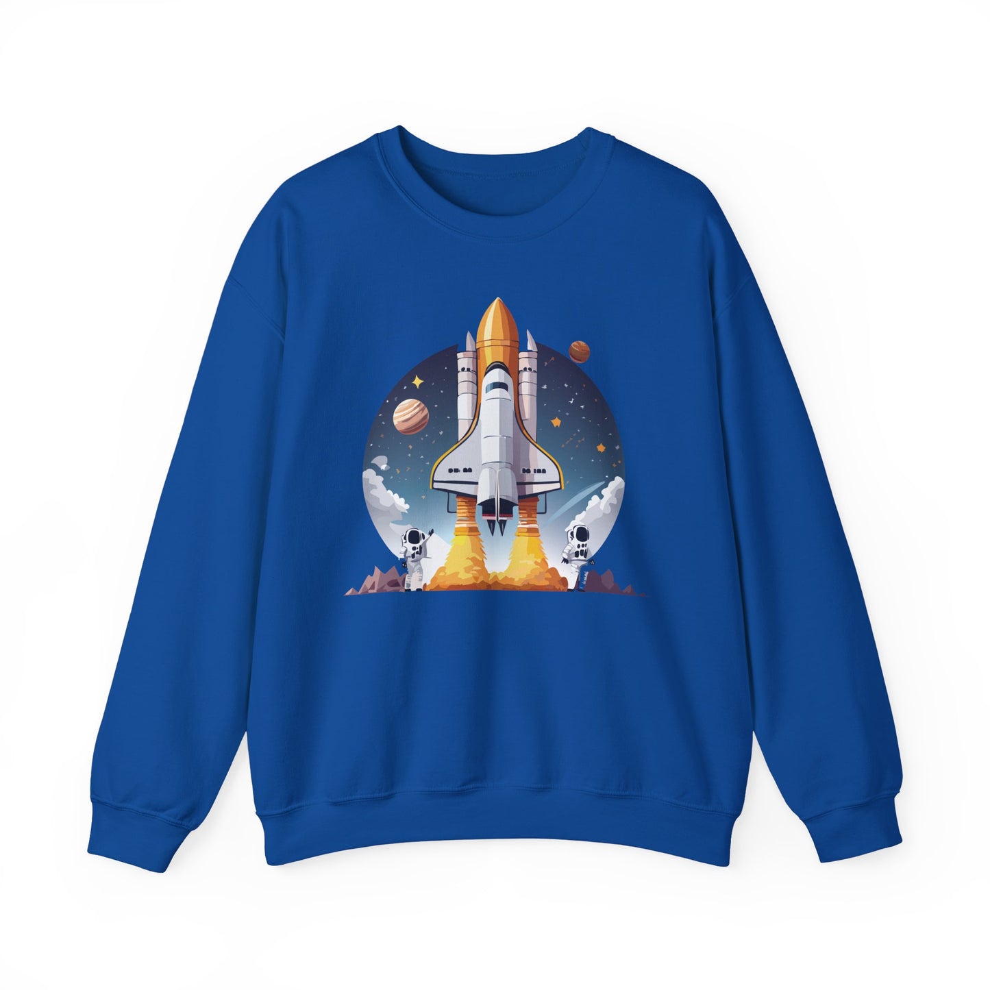 Space Shuttle Sweatshirt, Cosmic Sweatshirt, Astronaut Sweatshirt, Space Cosmic Sweatshirt