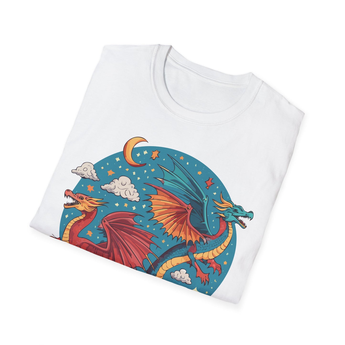 Dragon T Shirt, Dragon Shirt, Shirt with Animals, Animal Shirt