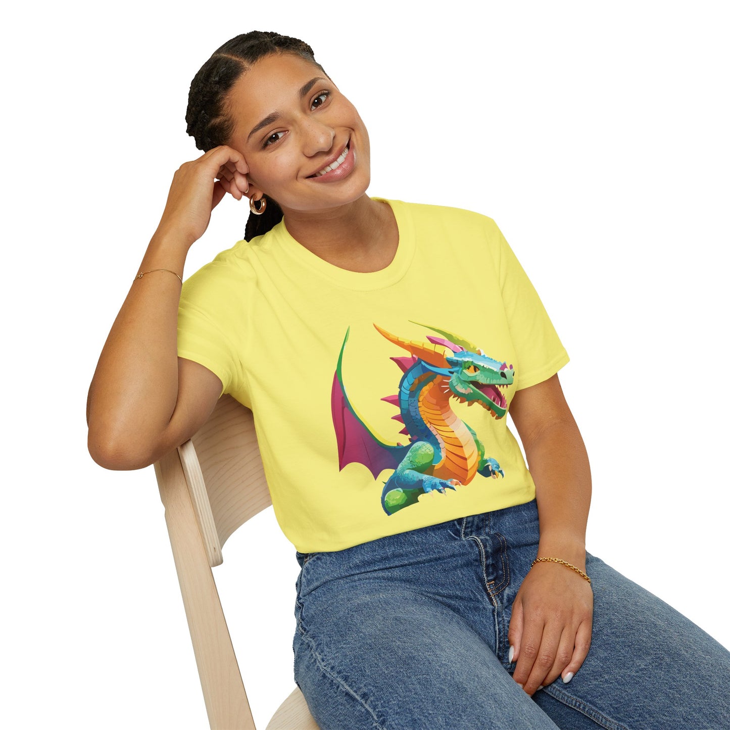 Dragon T Shirt, Dragon Shirt, Shirt with Animals, Animal Shirt