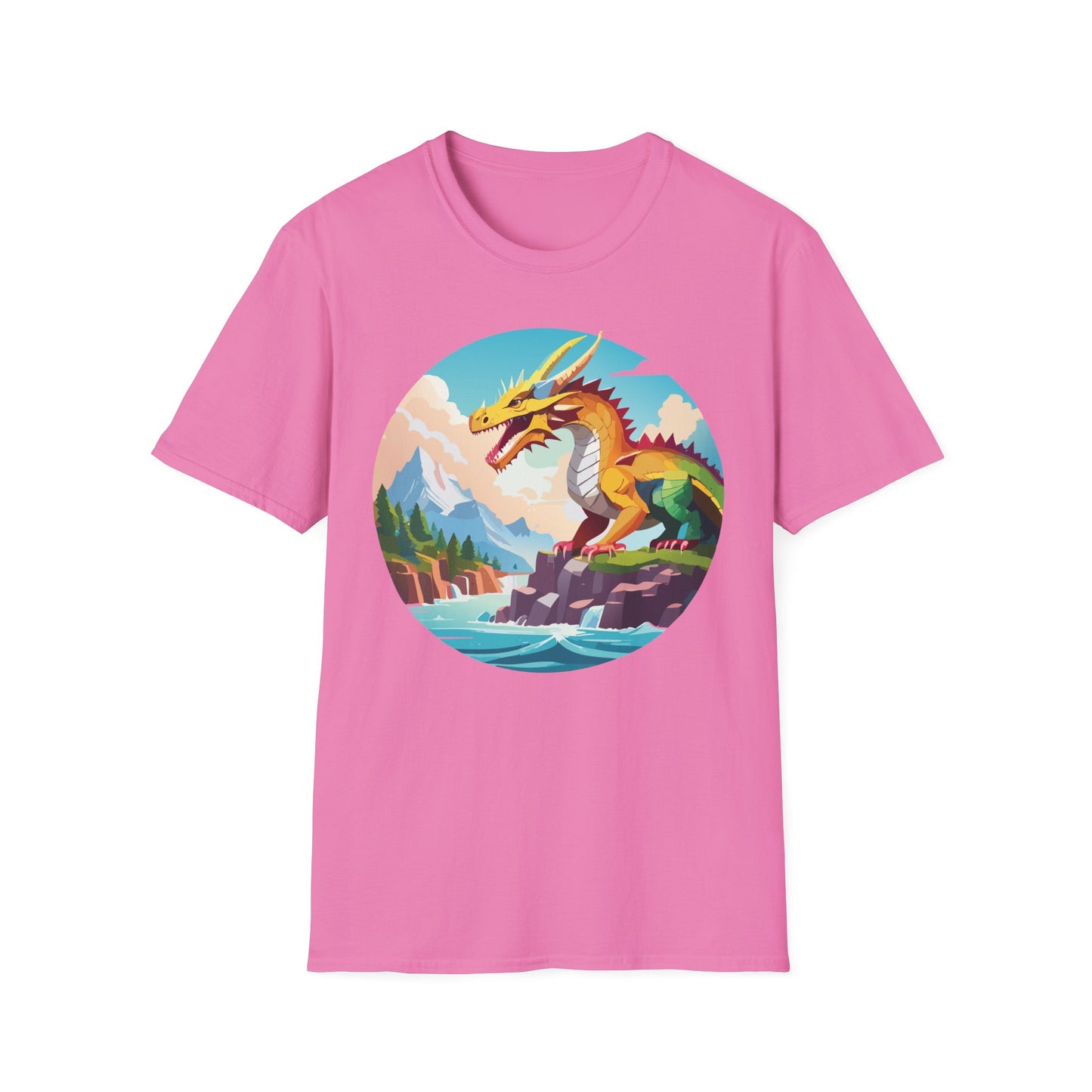 Dragon T Shirt, Dragon Shirt, Shirt with Animals, Animal Shirt