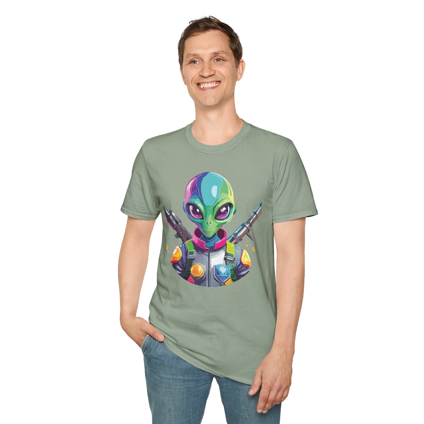 Alien T Shirt, Cosmos Shirt, Shirt with Aliens, Cosmo Shirts