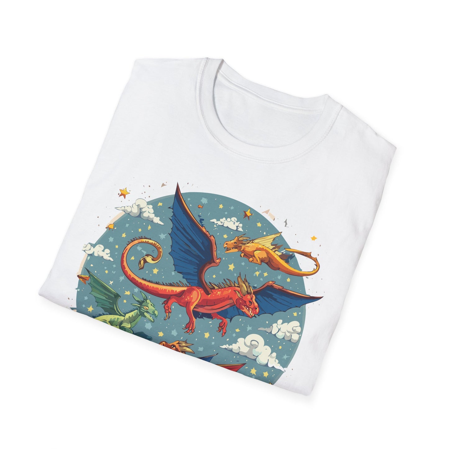 Dragon T Shirt, Dragon Shirt, Shirt with Animals, Animal Shirt