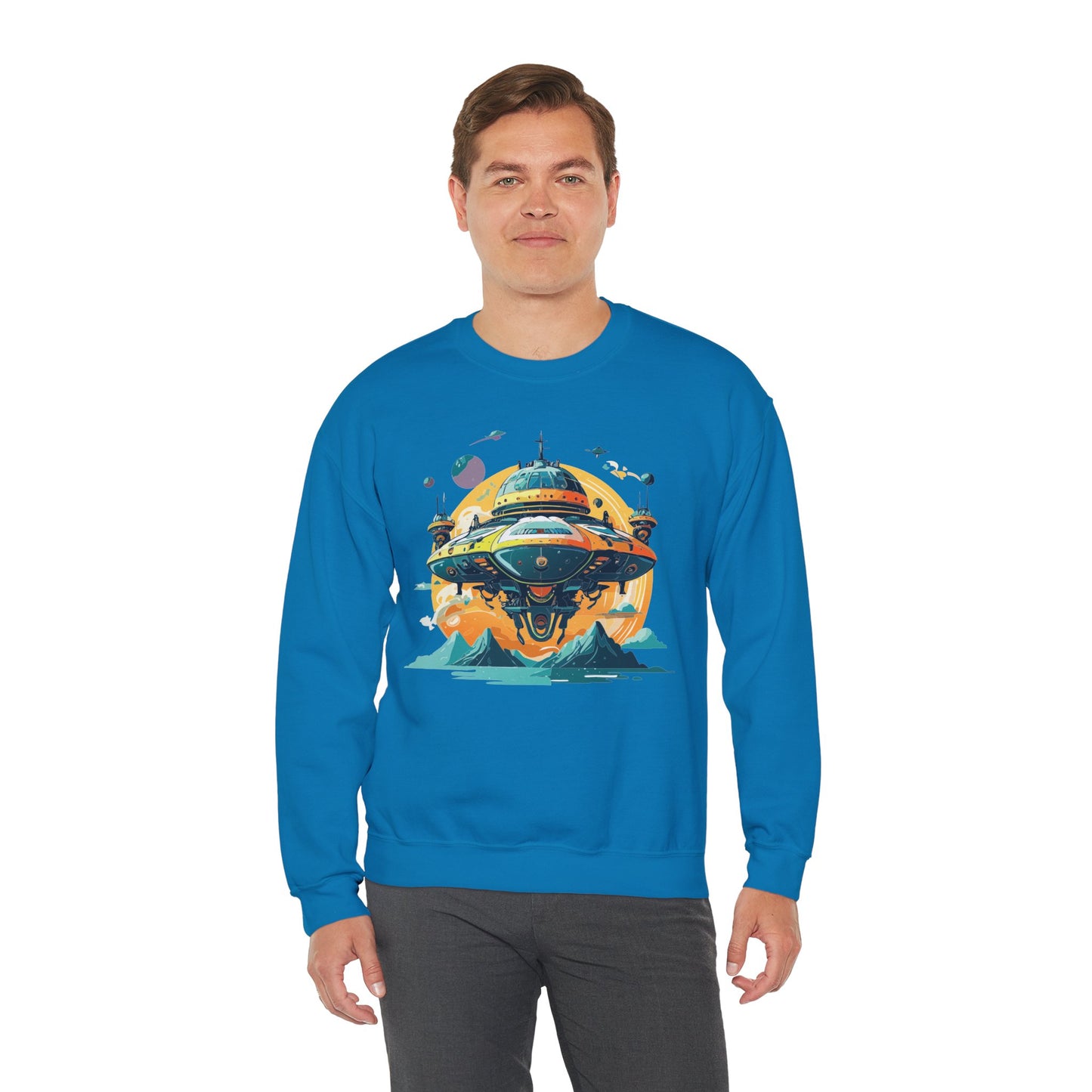Space Shuttle Sweatshirt, Cosmic Sweatshirt, Astronaut Sweatshirt, Space Cosmic Sweatshirt