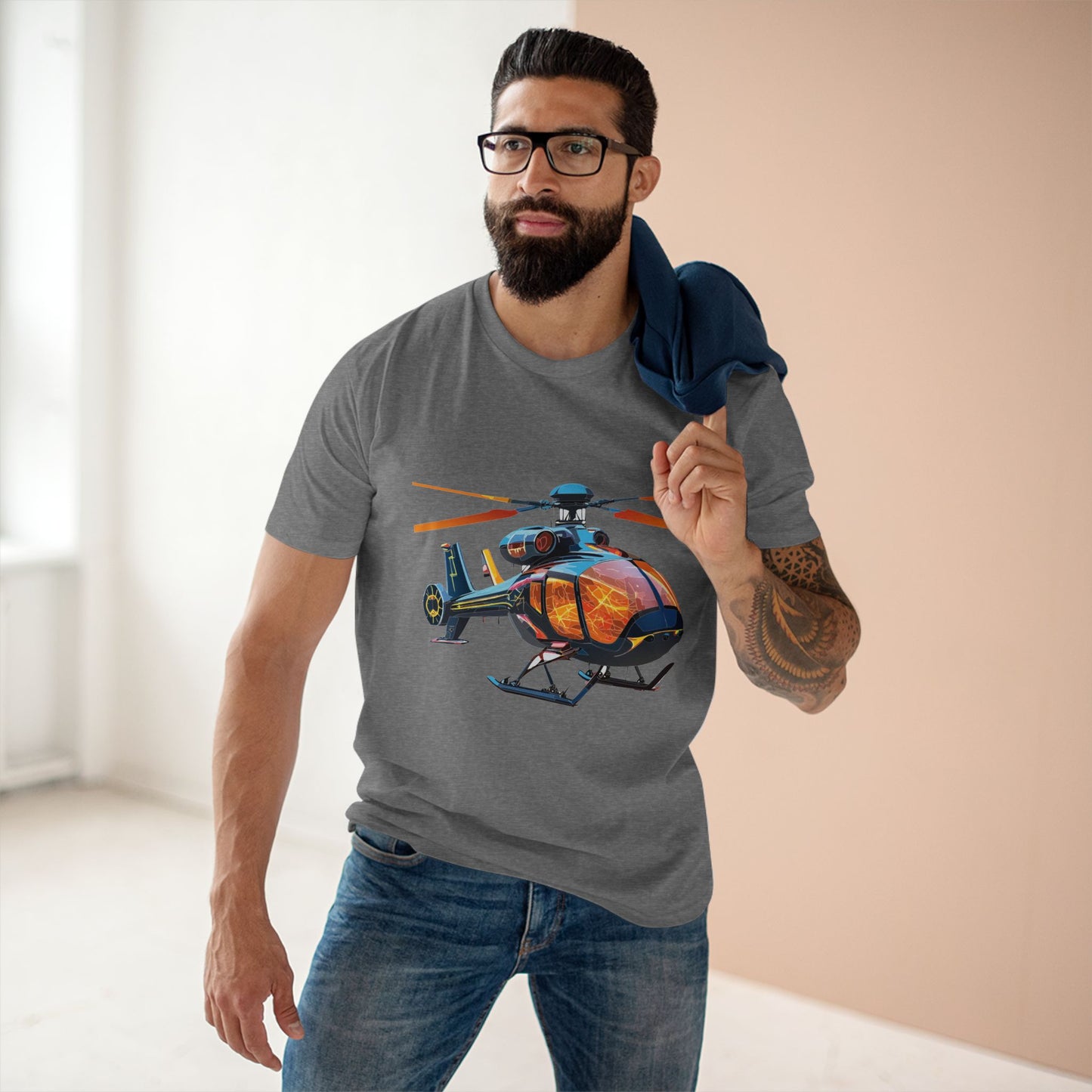 Helicopter Shirt, Chopper Shirt - SudokuS
