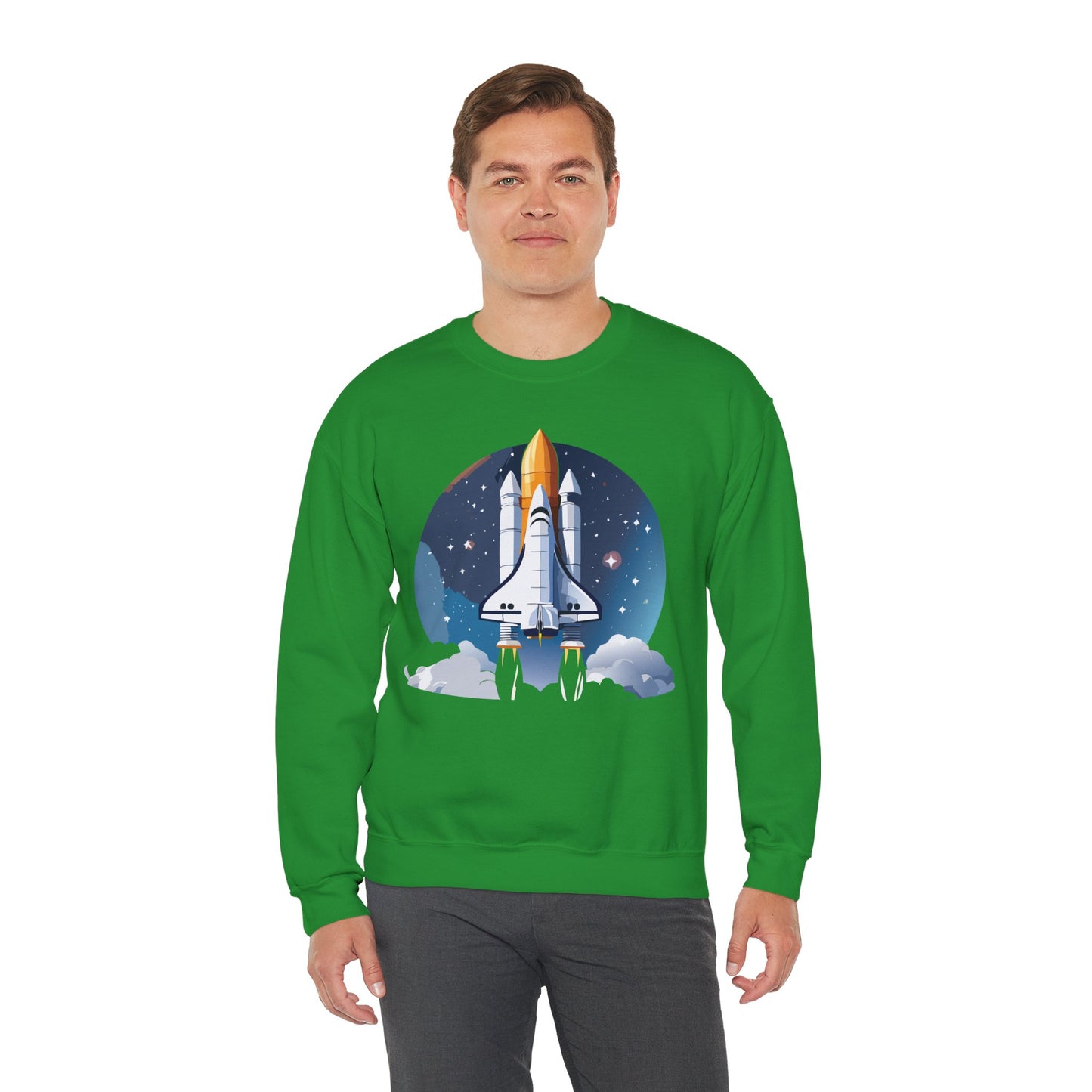 Space Shuttle Sweatshirt, Cosmic Sweatshirt, Astronaut Sweatshirt, Space Cosmic Sweatshirt