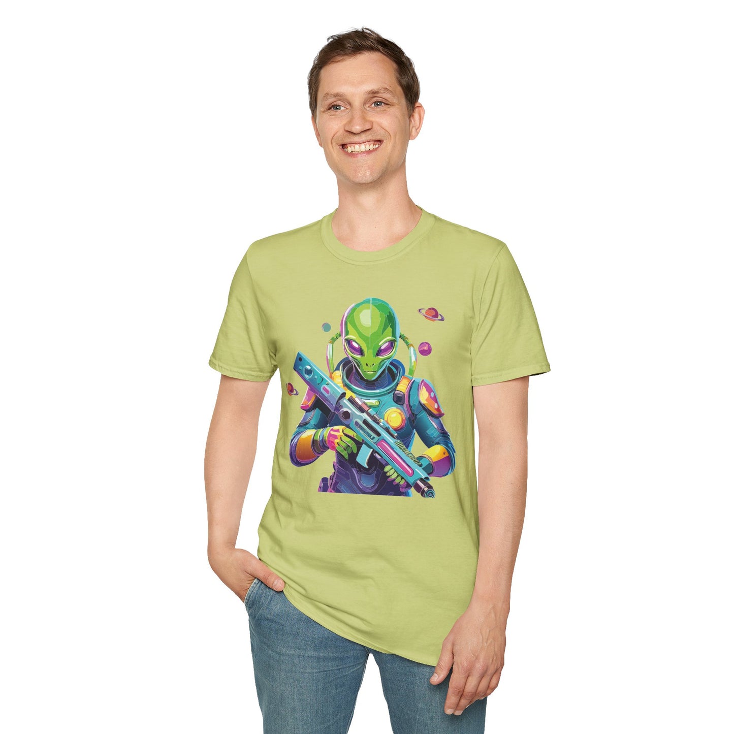 Alien T Shirt, Cosmos Shirt, Shirt with Aliens, Cosmo Shirts