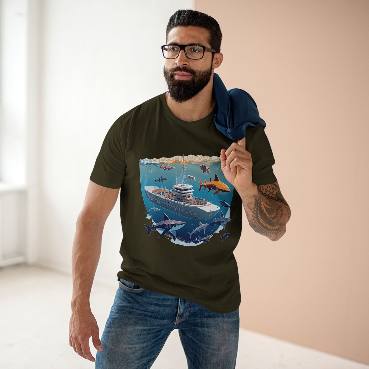 Ocean Coast Shirts, Ocean Shirt - SudokuS