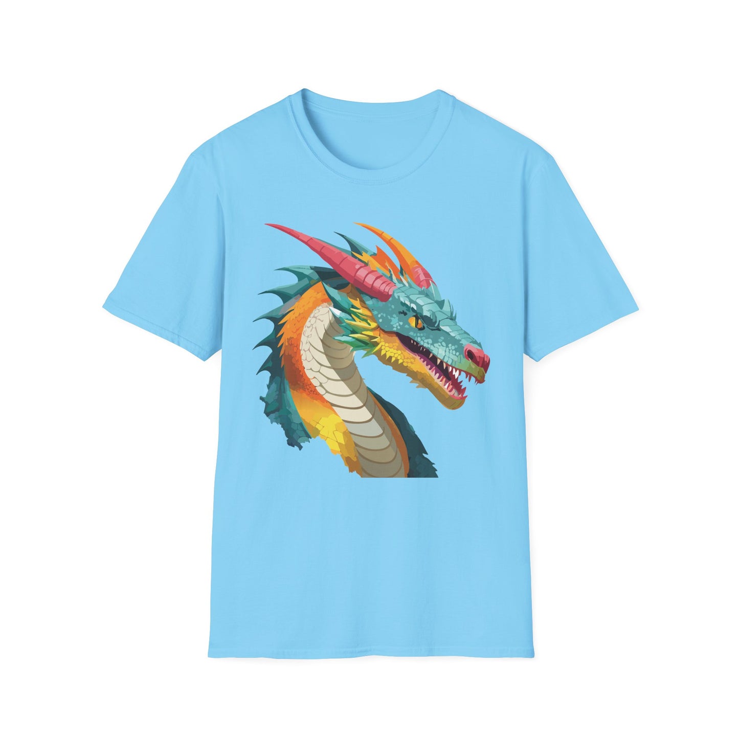 Dragon T Shirt, Dragon Shirt, Shirt with Animals, Animal Shirt