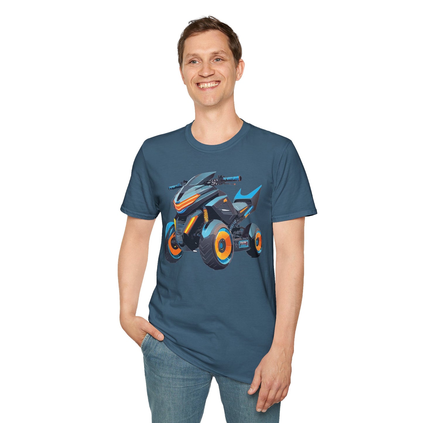 Bike T Shirt, Moto Shirt, Shirt with Motorcycle, MTB T Shirts