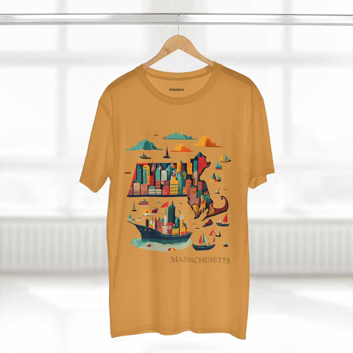 US State Shirts, Massachusetts Shirt