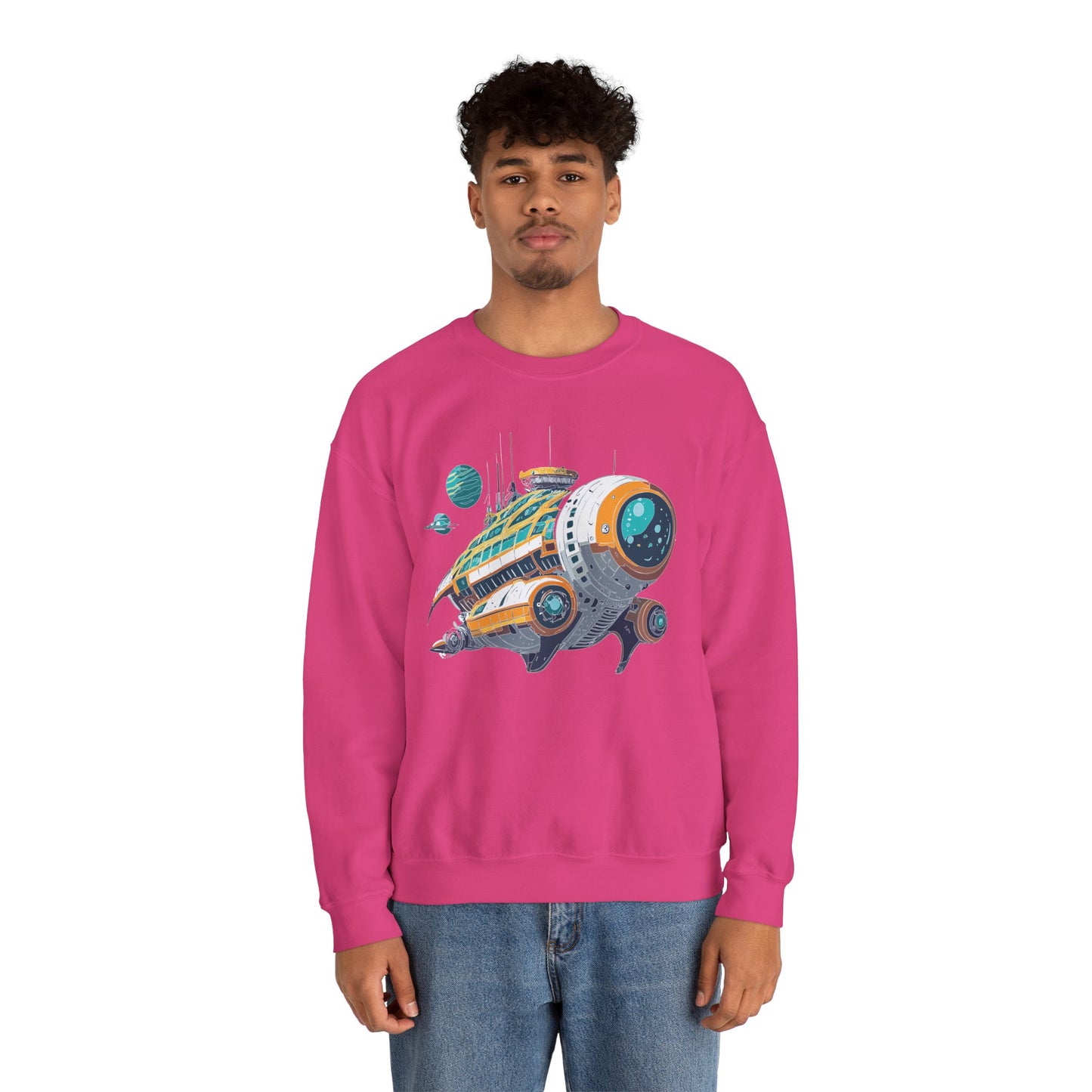 Space Shuttle Sweatshirt, Cosmic Sweatshirt, Astronaut Sweatshirt, Space Cosmic Sweatshirt