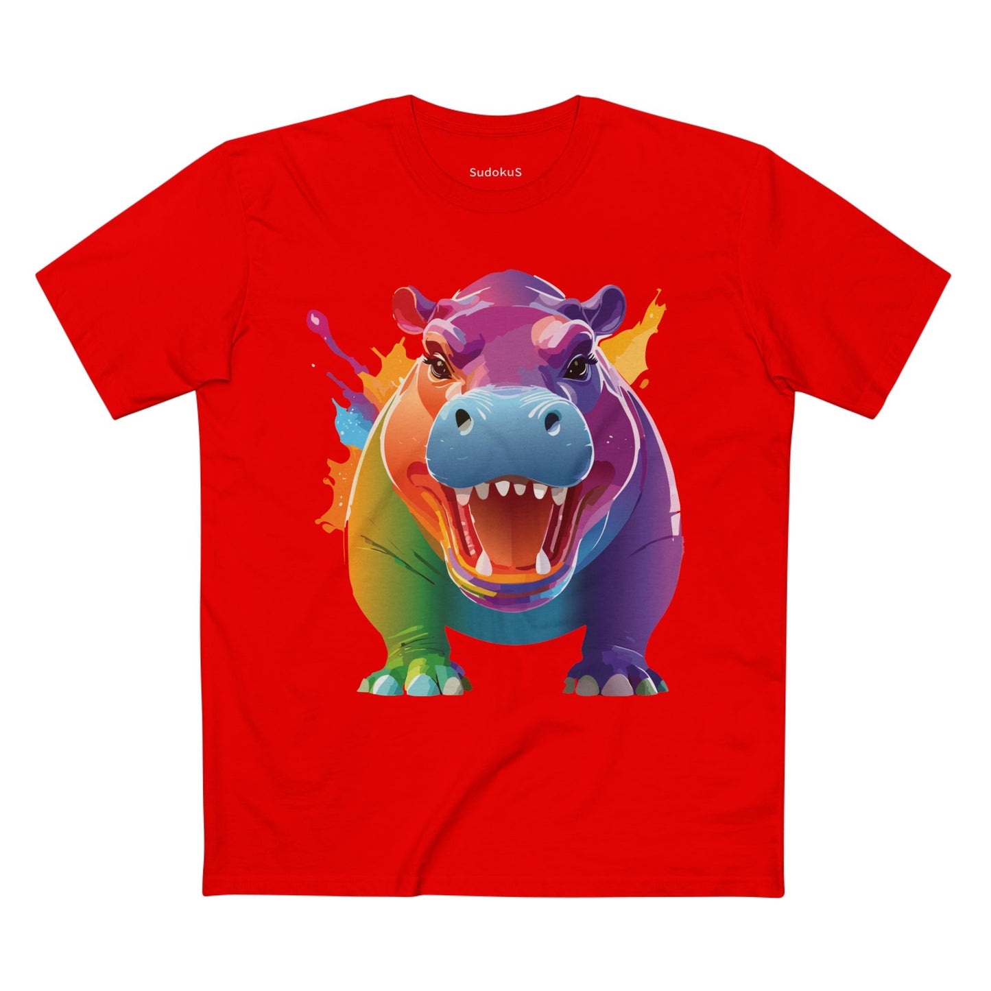 Animal Shirt, Hippo Shirt - SudokuS