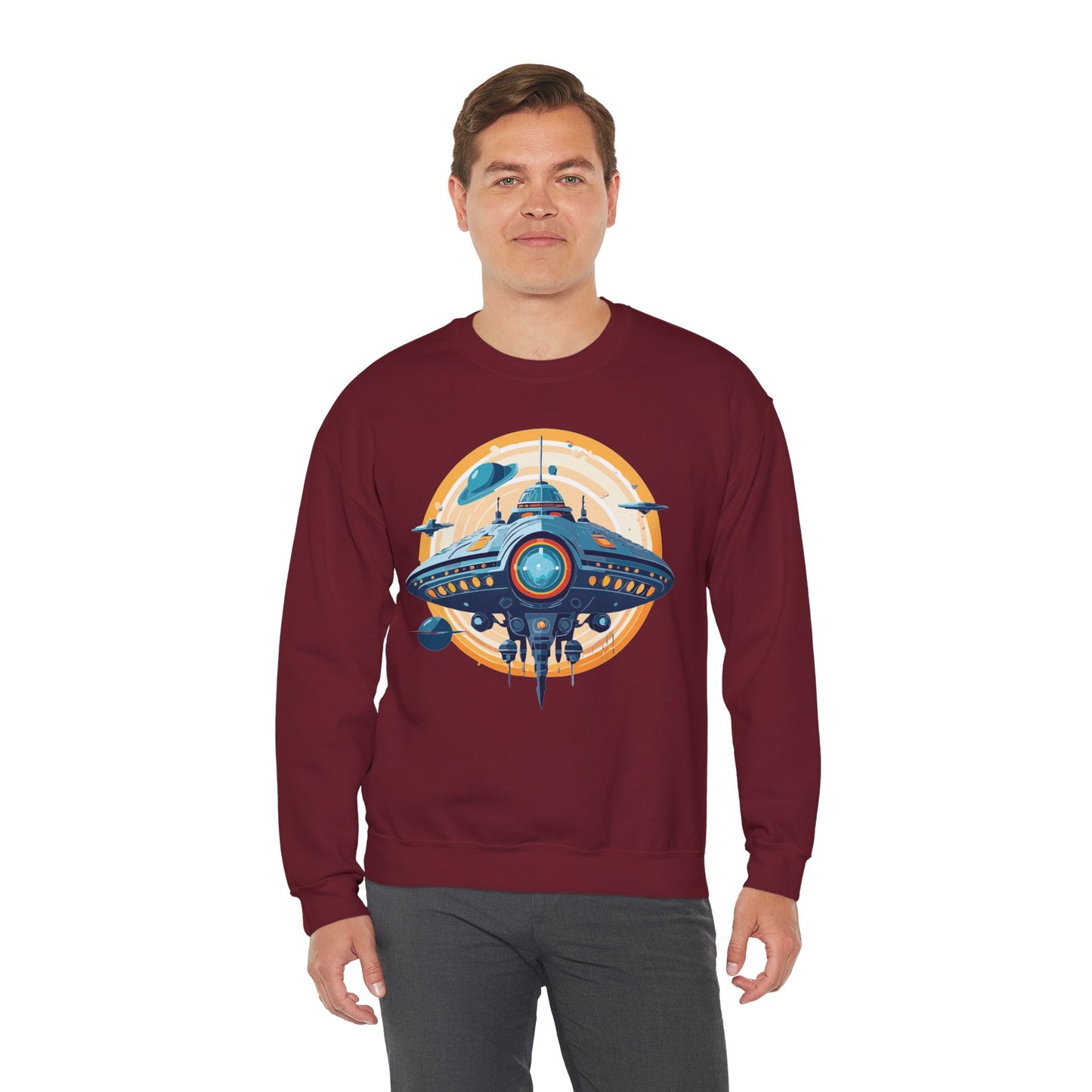 Space Shuttle Sweatshirt, Cosmic Sweatshirt, Astronaut Sweatshirt, Space Cosmic Sweatshirt