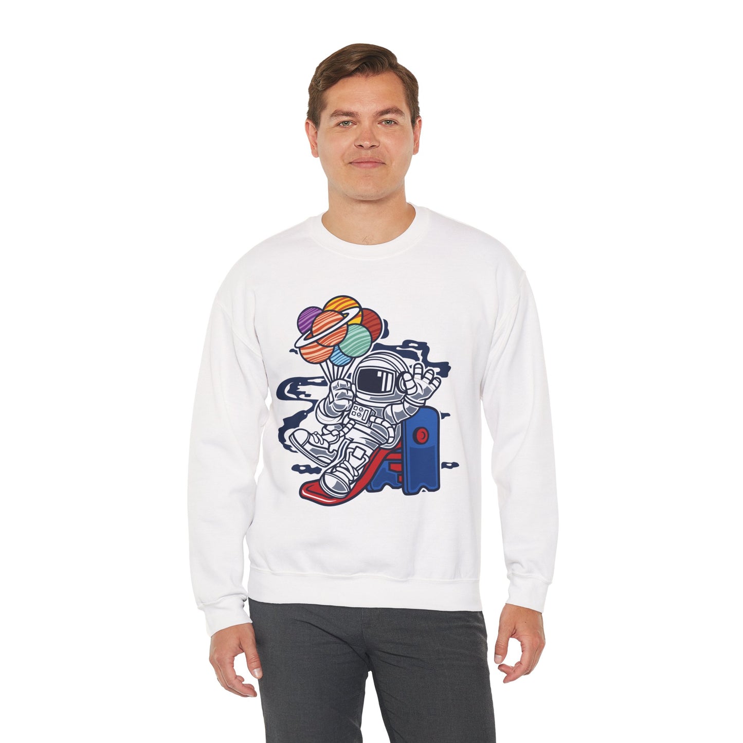 Space Shuttle Sweatshirt, Cosmic Sweatshirt, Astronaut Sweatshirt, Space Cosmic Sweatshirt