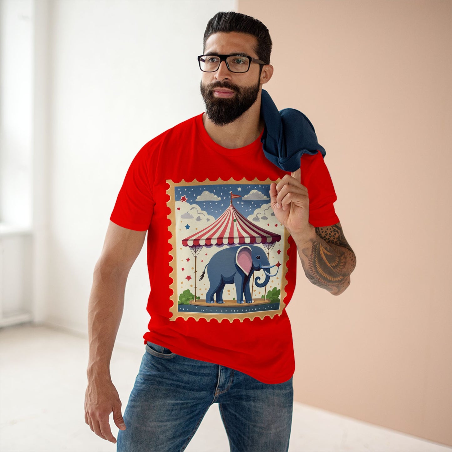 Stamp Shirt, Postage Stamp Shirt